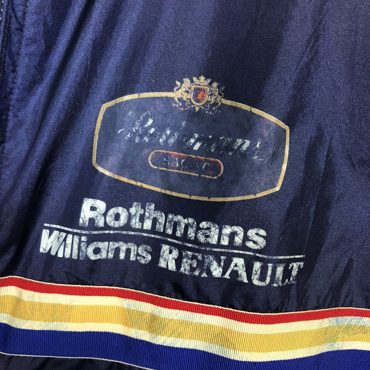 Vintage 🔥VINTAGE 80’s ROTHMANS WILLIAMS RENAULT BOMBER JACKET Size US M / EU 48-50 / 2 - 18 Thumbnail