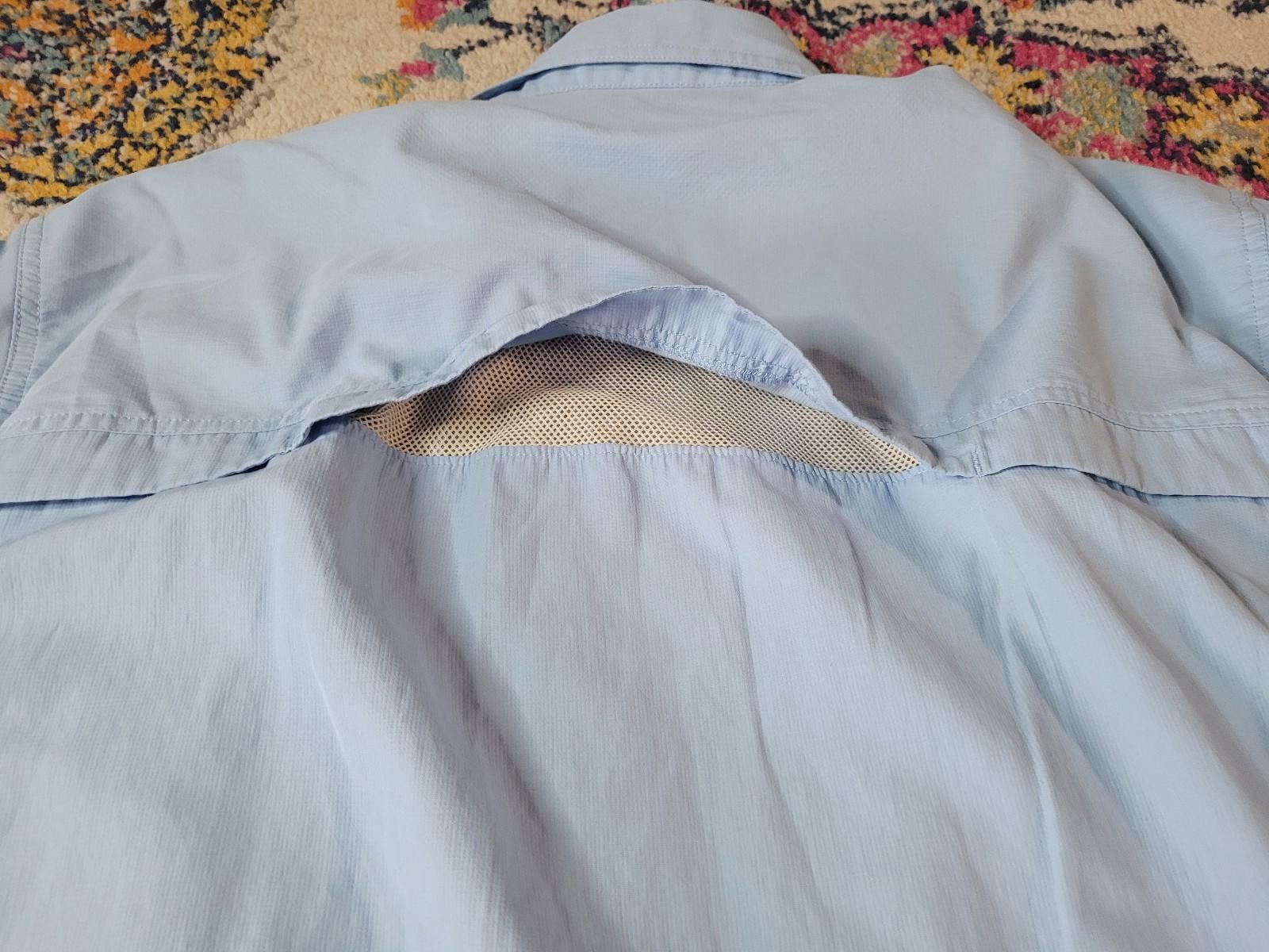 G.H. Bass & Co. G.H.Bass & Co Mens XL Explorer Series Button Down Shirt fish Size US XL / EU 56 / 4 - 9 Thumbnail