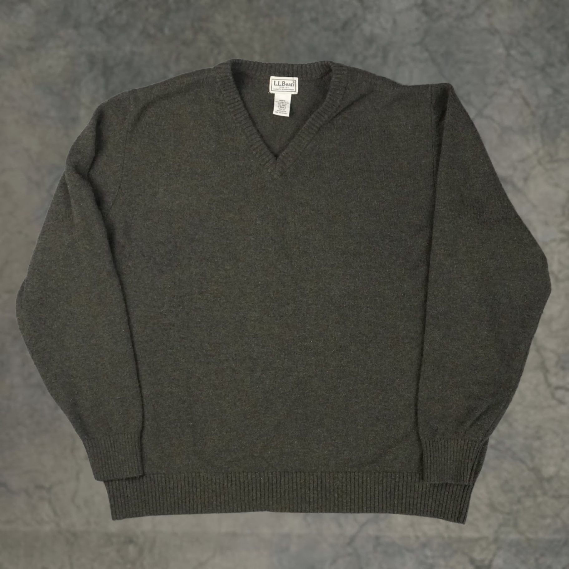 Vintage Glenhusky of Scotland Size XL Vintage Wool Sweater Green 