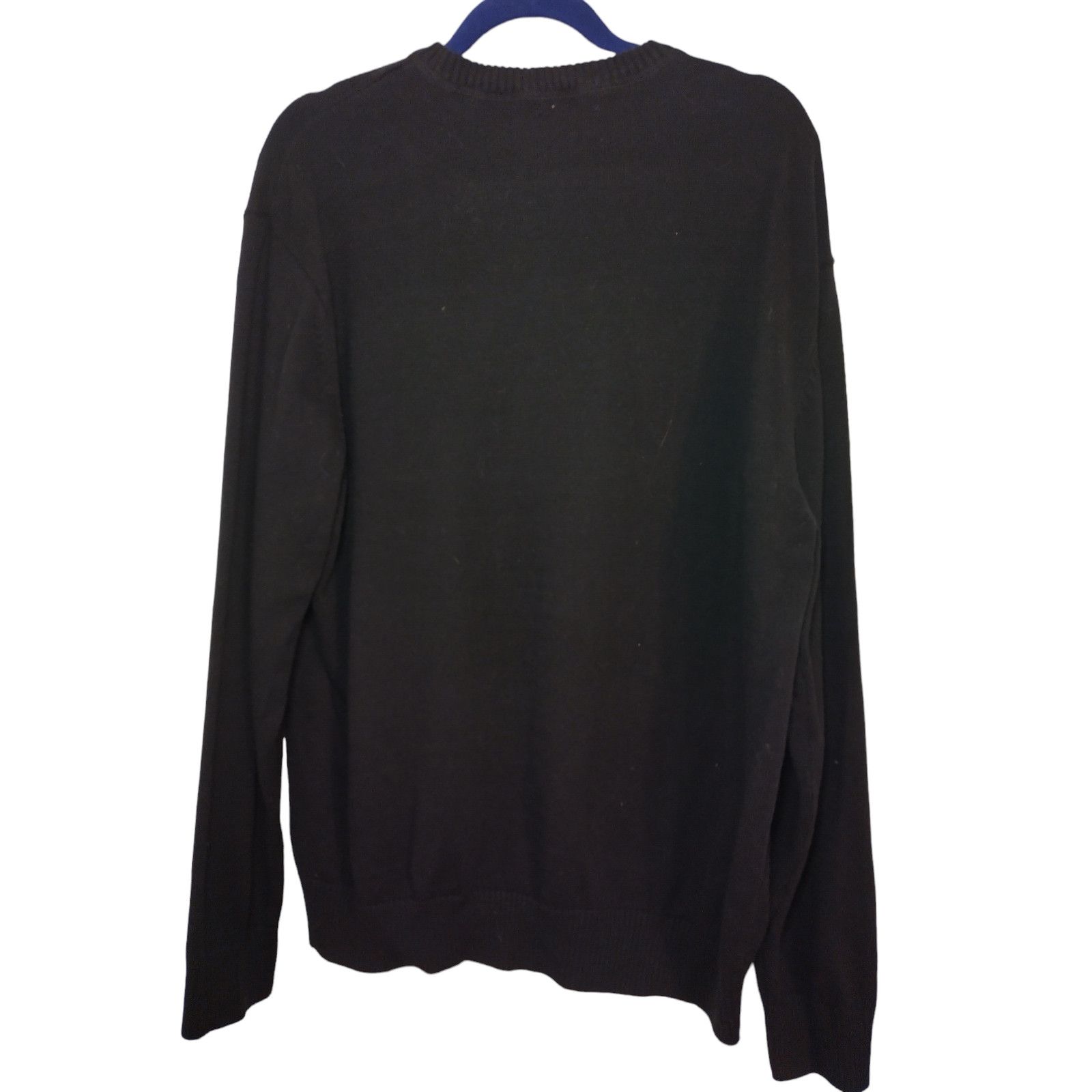 John Ashford John Ashford Mens Sweater Long Sleeves Crew Neck Black XL Size US XL / EU 56 / 4 - 3 Thumbnail