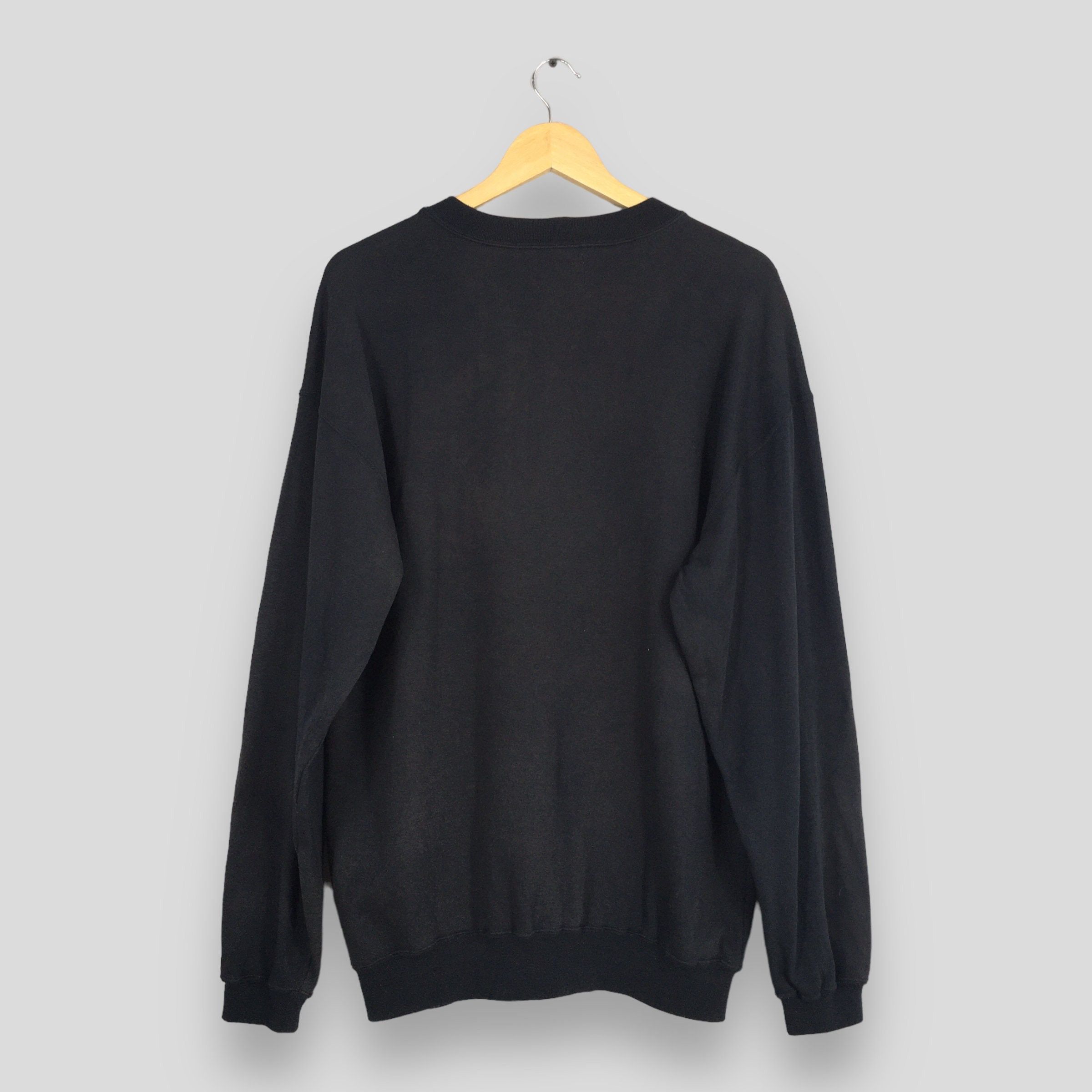 Guess Vintage 90's Guess Jeans Black Sweatshirt Medium Size US M / EU 48-50 / 2 - 7 Thumbnail