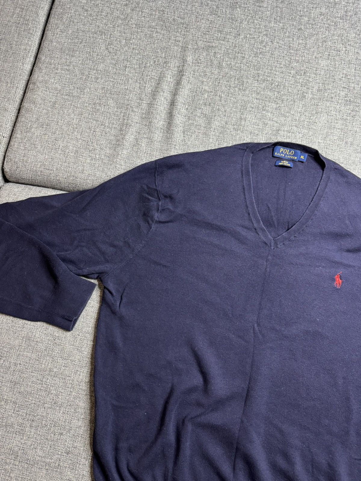 Polo Ralph Lauren Polo Ralph Lauren sweater blue XL Size US XL / EU 56 / 4 - 7 Thumbnail