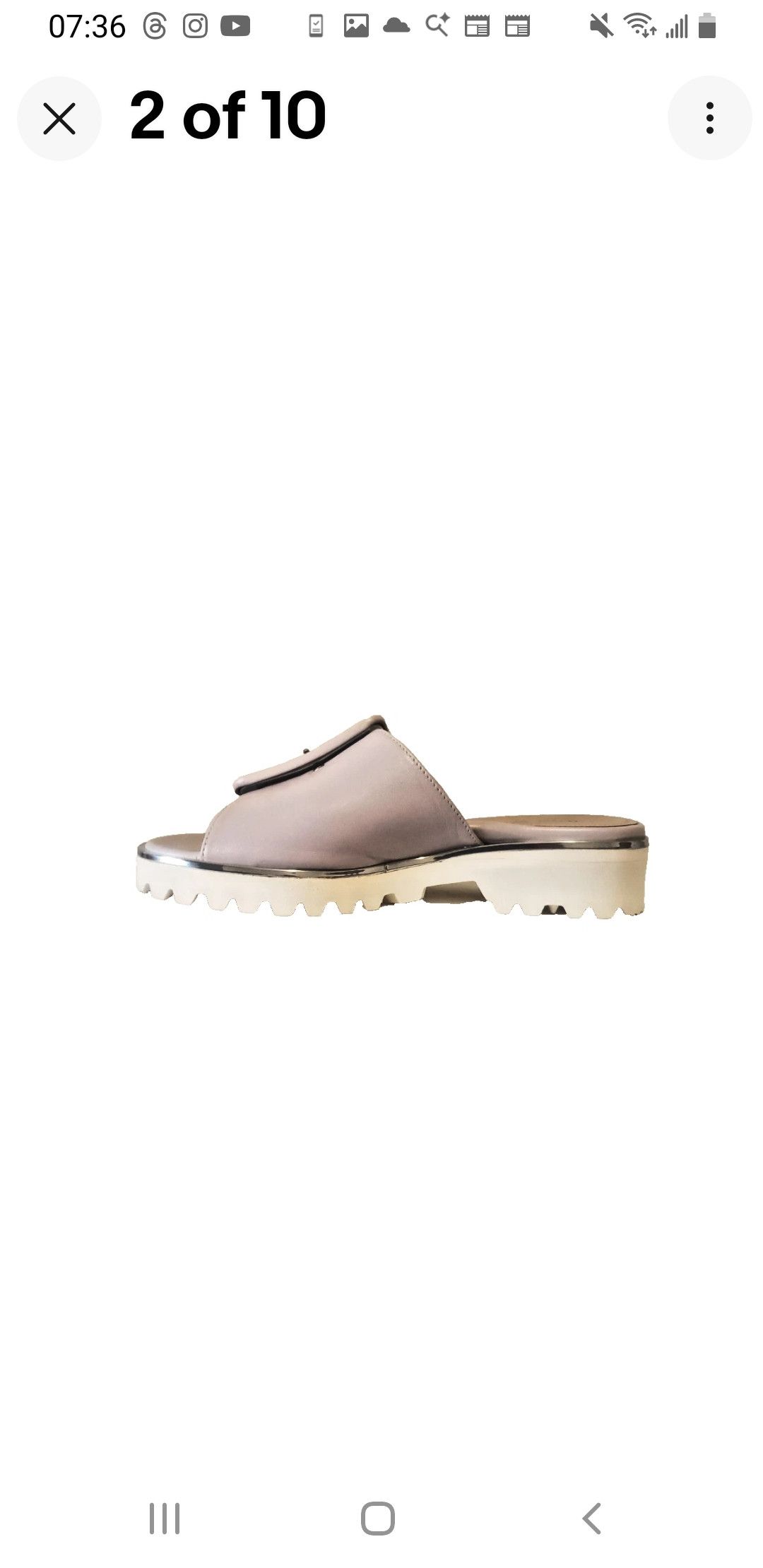 Ron White Lilac mule Size US 6.5 / IT 36.5 - 2 Thumbnail