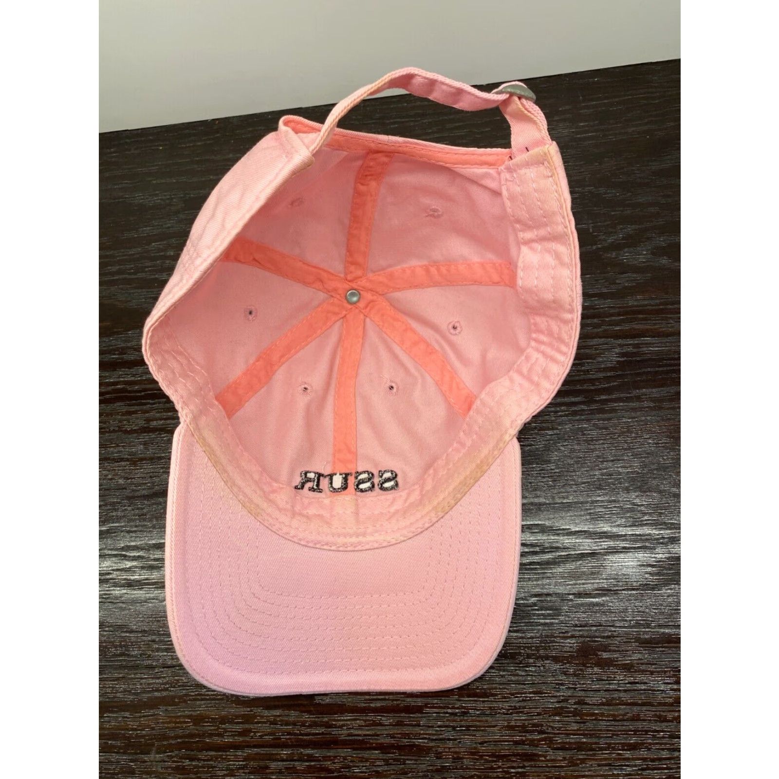 Vintage SSUR Baseball Cap Mens One Size Pink Adjustable Strapback Size ONE SIZE - 7 Thumbnail