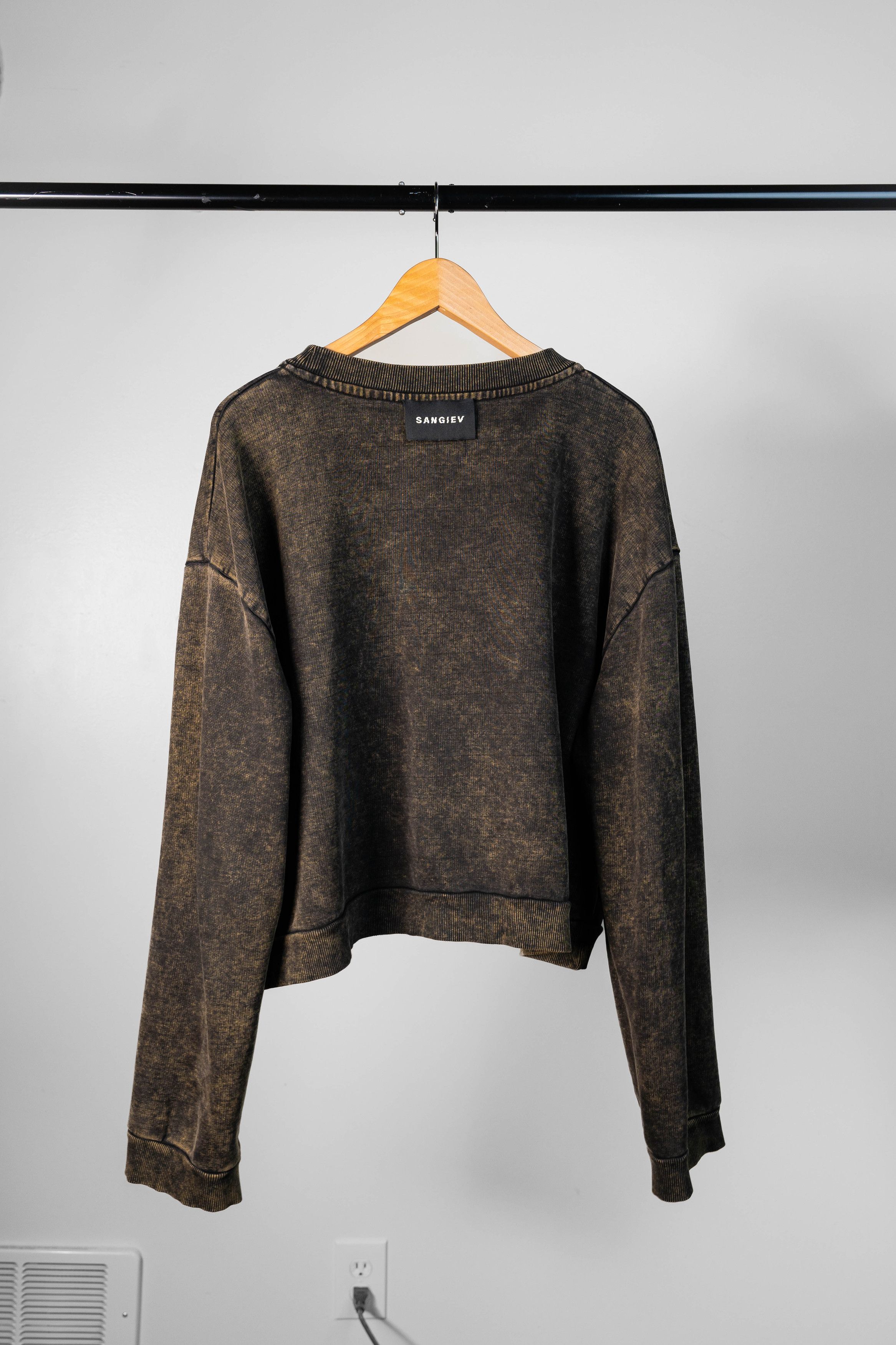 Sangiev Sangiev Reversible Bharatanatyam Cropped Sweatshirt Size US S / EU 44-46 / 1 - 6 Thumbnail