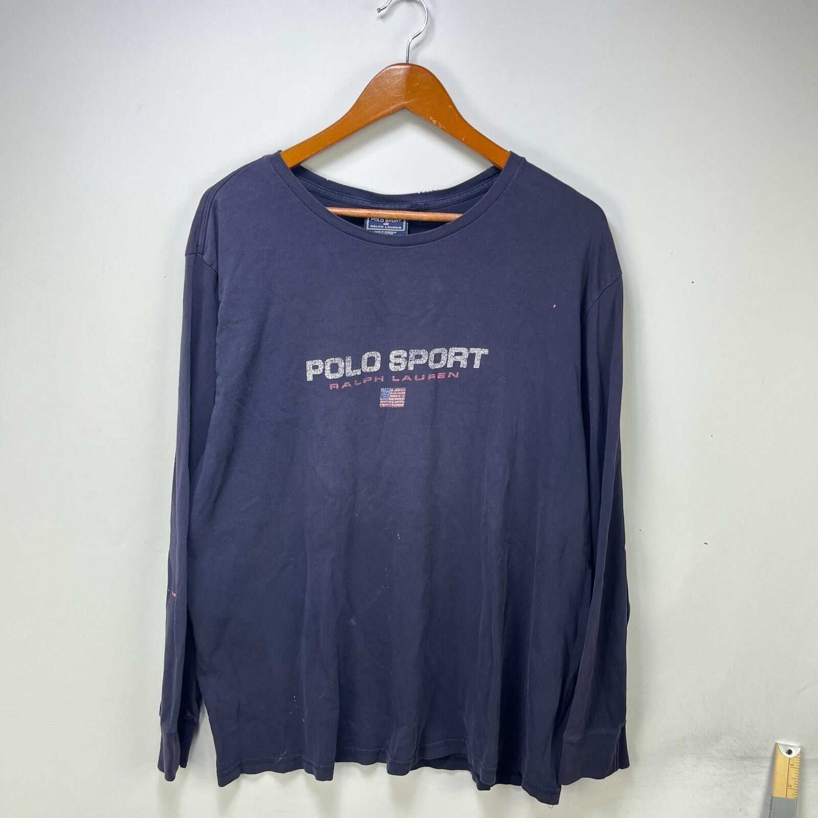 Other Vintage 90s Polo Sport Sun Faded Long Sleeve Shirt Large Size US L / EU 52-54 / 3 - 1 Thumbnail