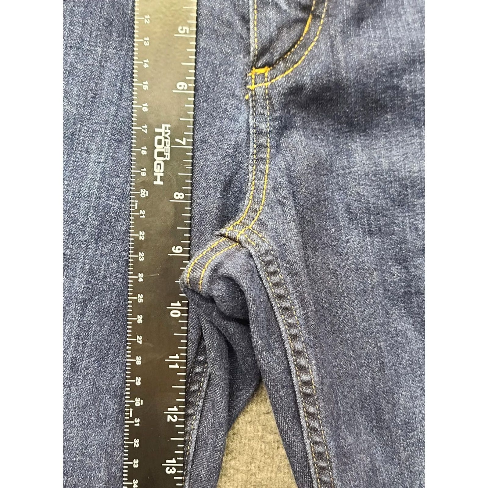 Duluth Trading Company Duluth Trading Jeans Women Size 8x29 Blue Daily Denim Bootcut Mid Rise Stretch Regular Pattern: Solid Size 30" / US 8 / IT 44 - 6 Thumbnail