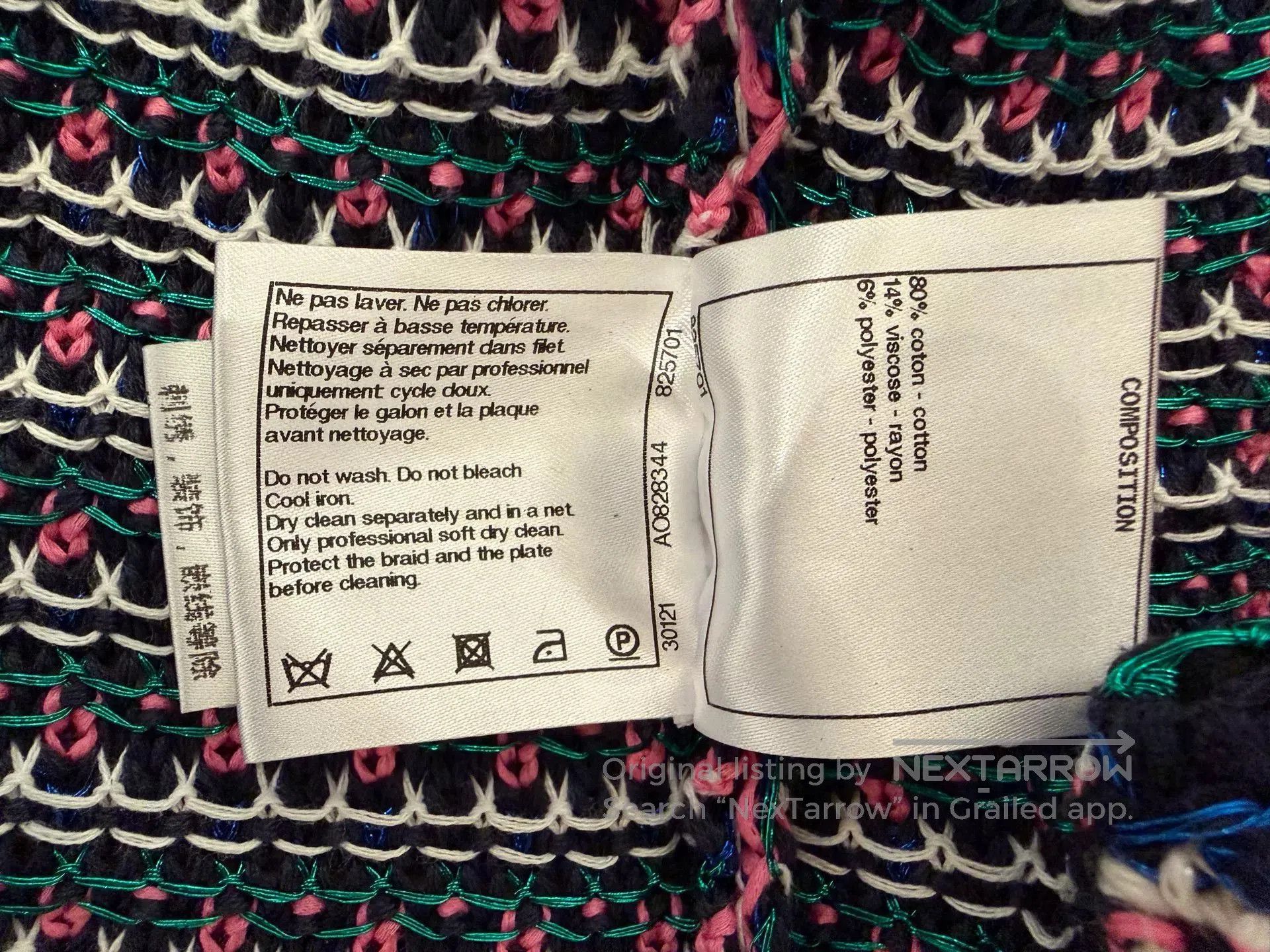 Chanel Chanel Striped Knit Cardigan Size 36. Size US S / EU 44-46 / 1 - 5 Thumbnail