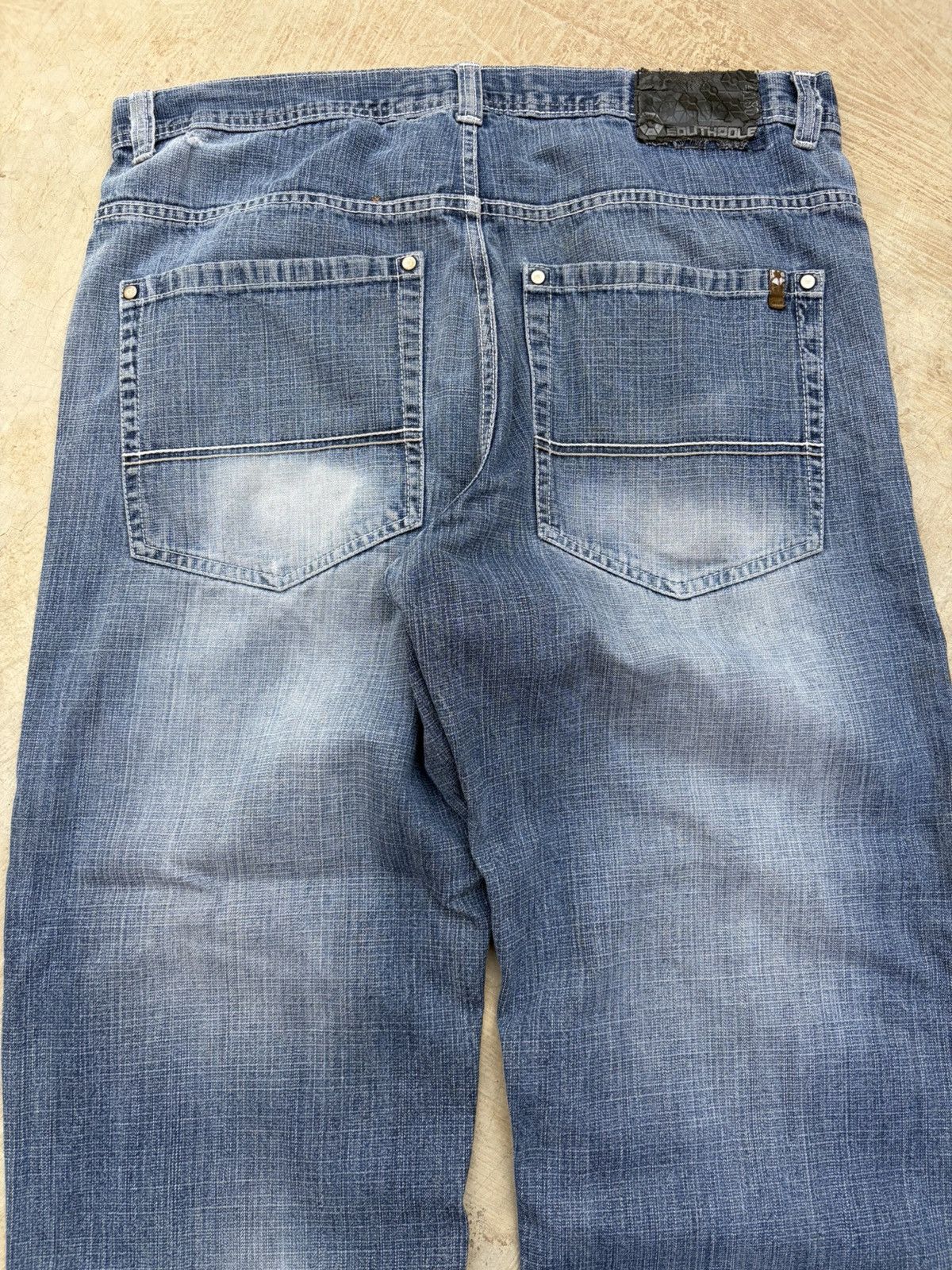 Southpole Vintage 90s SouthPole Brown Tabs Jeans Size US 38 / EU 54 - 2 Thumbnail