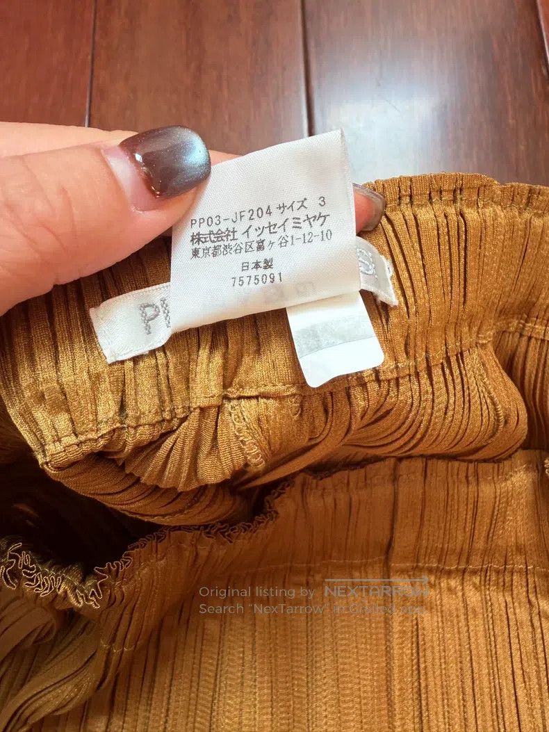 Issey Miyake Issey Miyake size:3 Yellow Pants Size 31" - 4 Thumbnail