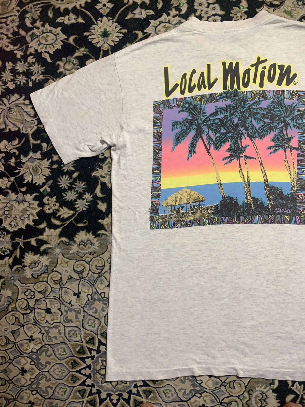 Vintage 90s LOCAL MOTION HAWAII SHIRT NICE BACKHIT Size US M / EU 48-50 / 2 - 9 Thumbnail