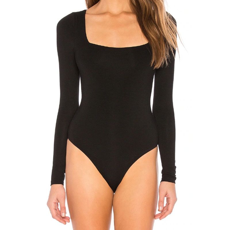 superdown Superdown Al Bodysuit in Black, Size M Size M / US 6-8 / IT 42-44 - 2 Thumbnail