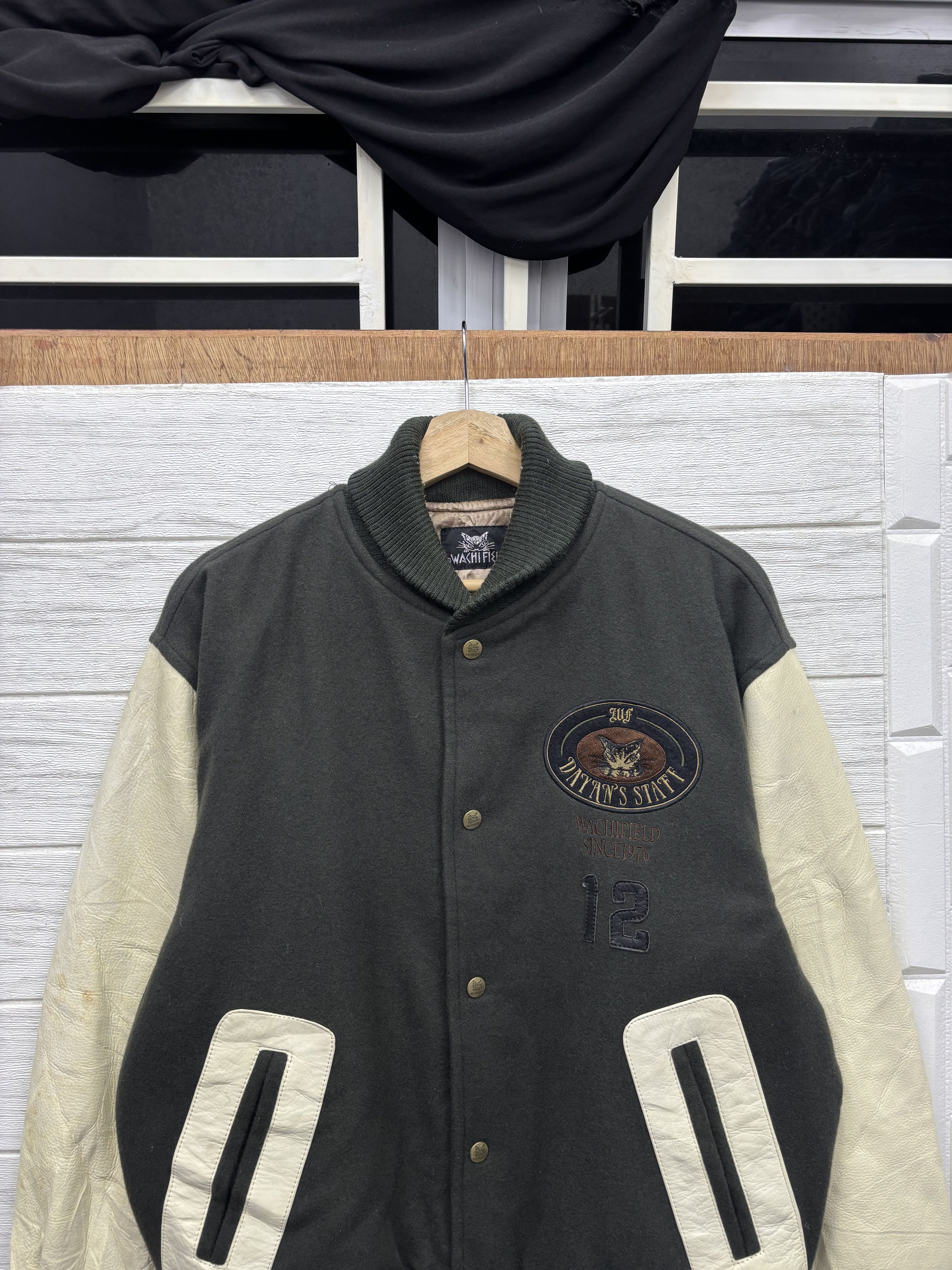 Japanese Brand VINTAGE 80’s JAPANESE WOOL VARSITY JACKET WACHIFIELD Size US L / EU 52-54 / 3 - 9 Thumbnail