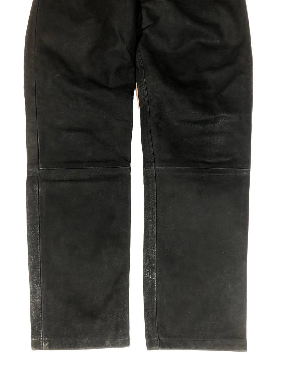 Leather × Vintage Off Set Vintage Leather Racing Moto Pants Size US 32 / EU 48 - 3 Thumbnail