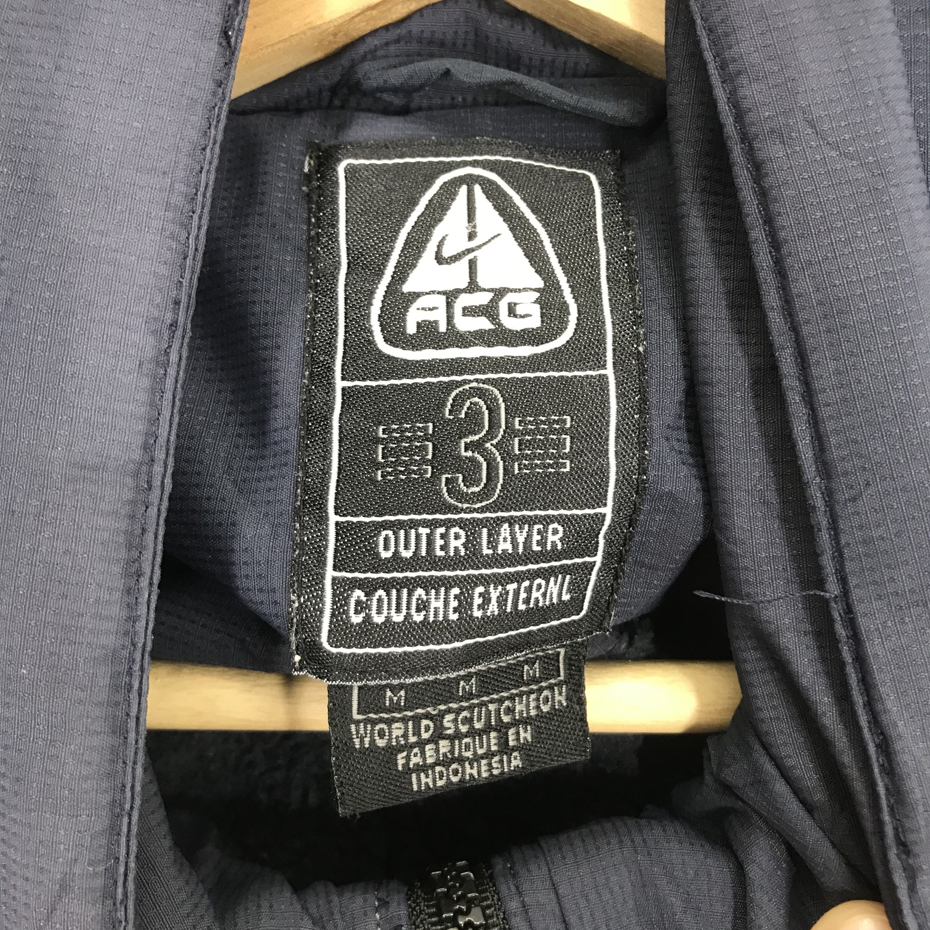 Nike × Nike ACG × Vintage Vintage 90s Nike ACG Outdoor Sportswear Windbreaker Jacket Size US M / EU 48-50 / 2 - 10 Thumbnail