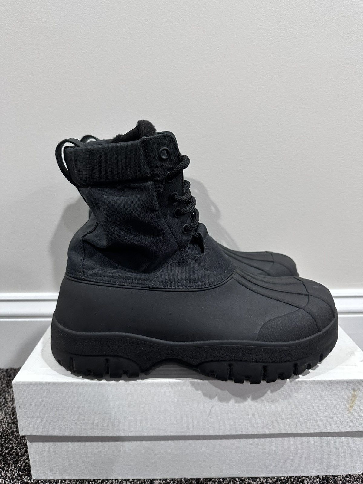 Celine Celine x Phoebe Philo Black Duck Boots Size US 8 / IT 38 - 3 Thumbnail