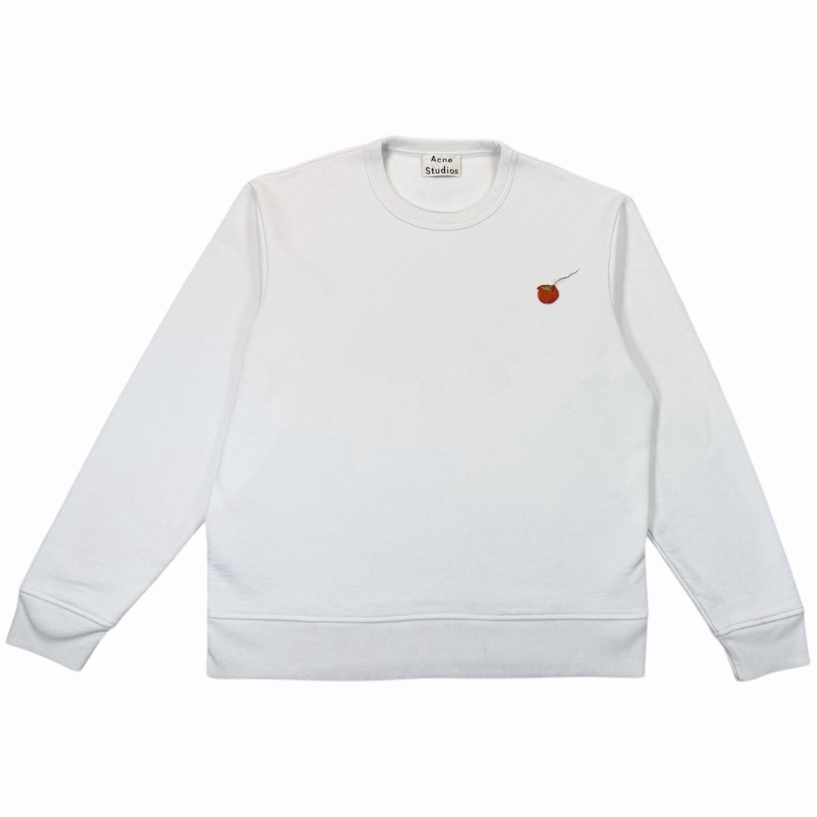 Acne Studios SS20 Acne Studios Fate Fruit Embroidered Orange Sweatshirt L Size US L / EU 52-54 / 3 - 2 Thumbnail