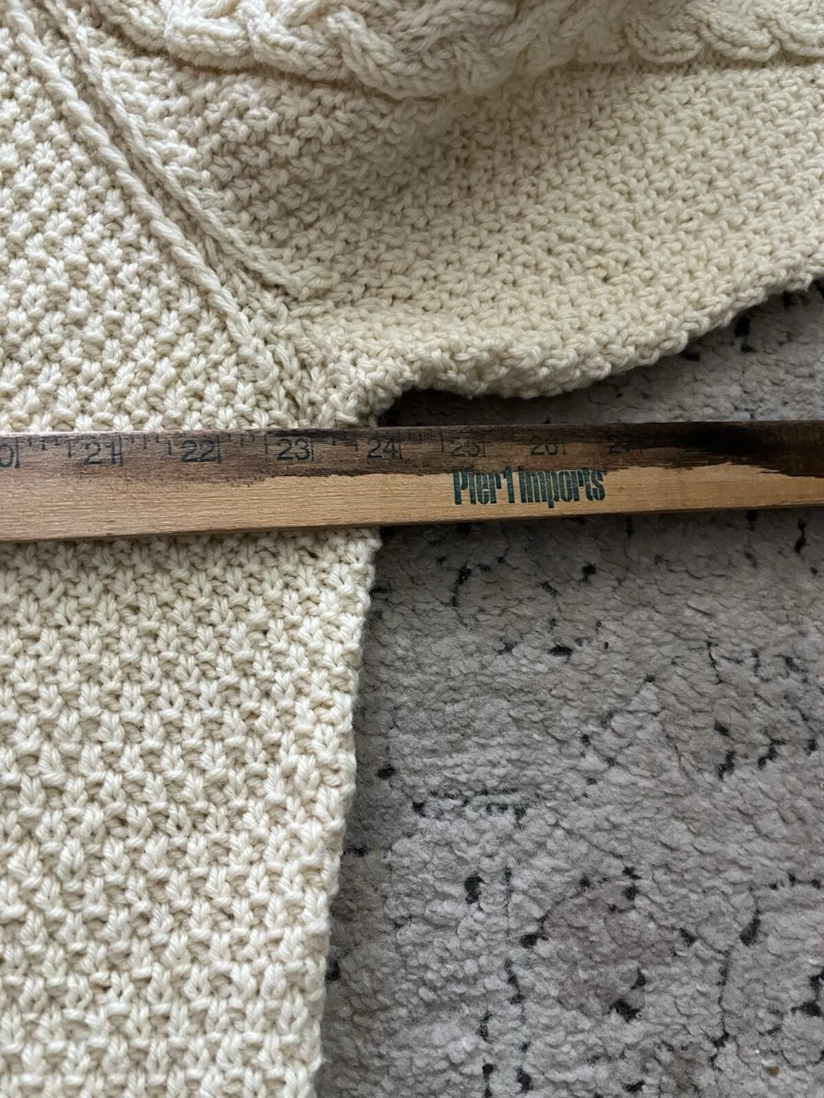 The Unbranded Brand The Woollen Store Dingle Ireland Cable Knit Sweater XL⁠ Size XL / US 12-14 / IT 48-50 - 7 Thumbnail
