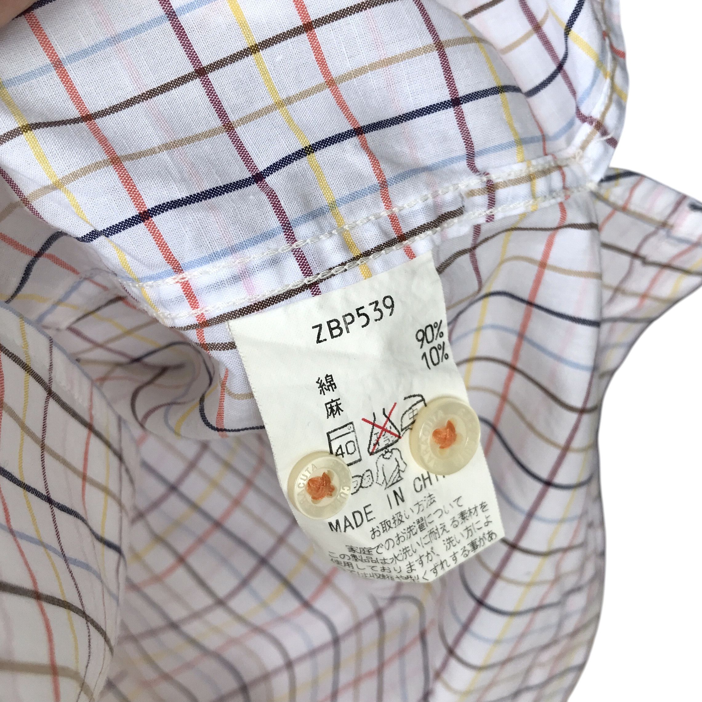 Baracuta × Vintage Baracuta England Casual Checkered Short Sleeve Shirt Size US M / EU 48-50 / 2 - 9 Thumbnail