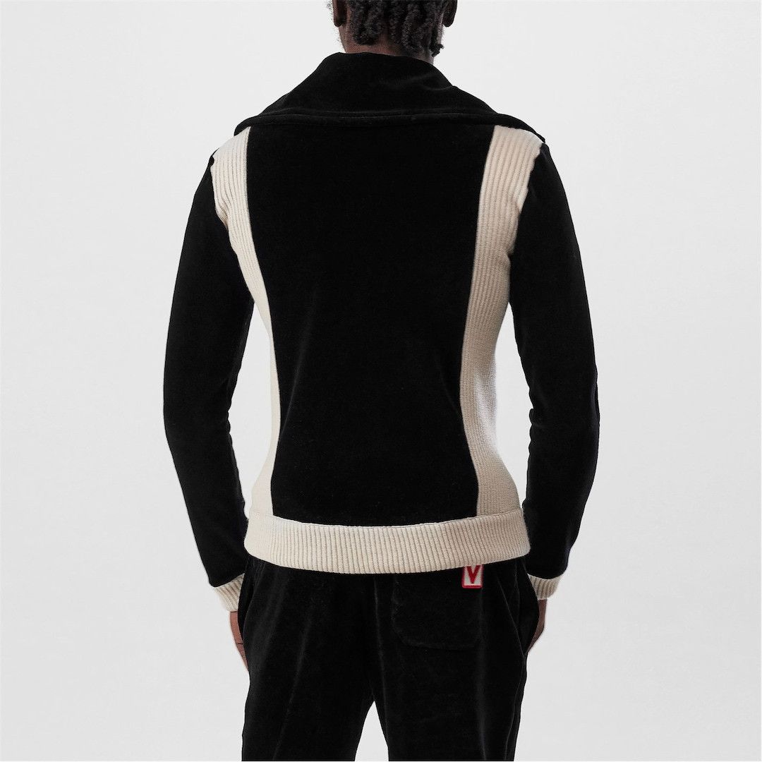 Valentino o1g2r1mq0526 Chez High-Neck Chenille Softshell Jacket Size US M / EU 48-50 / 2 - 6 Thumbnail
