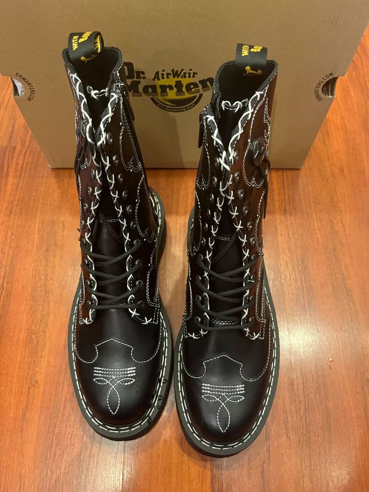 Dr. Martens US M 14 ~ DR. MARTENS JADON HI GOTHIC Americana Size US 14 / EU 47 - 2 Thumbnail