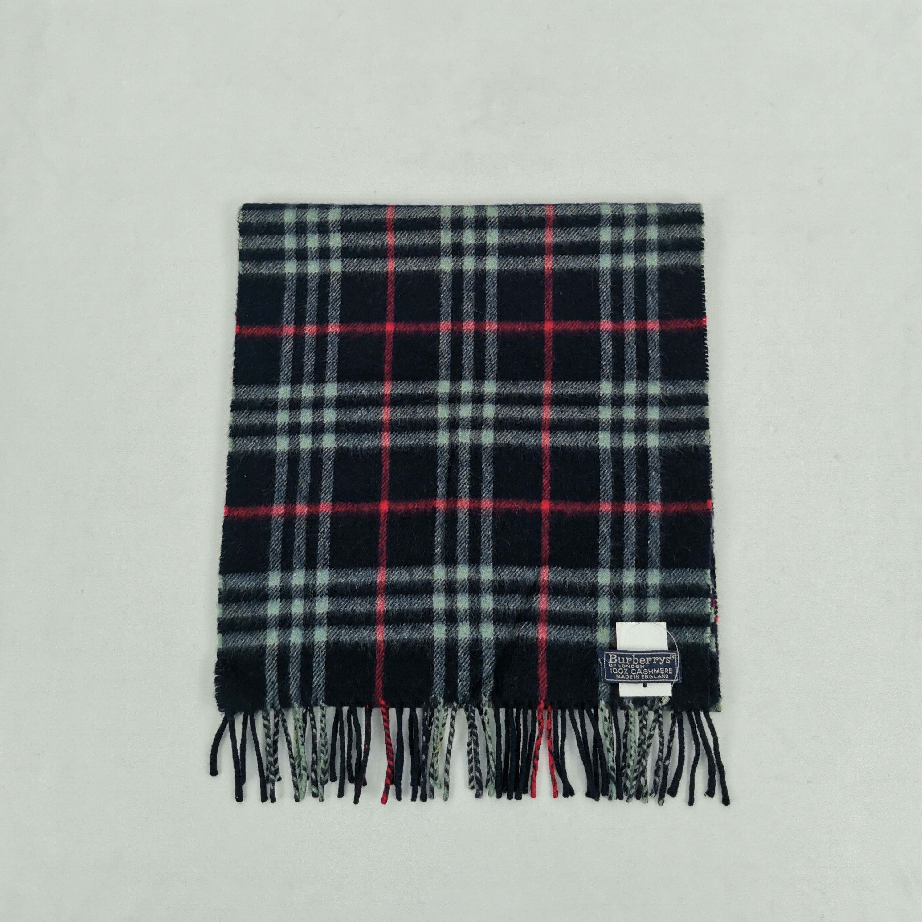 Burberry Vintage Wool Scarf Winter Scarves 56789 Size ONE SIZE - 2 Thumbnail