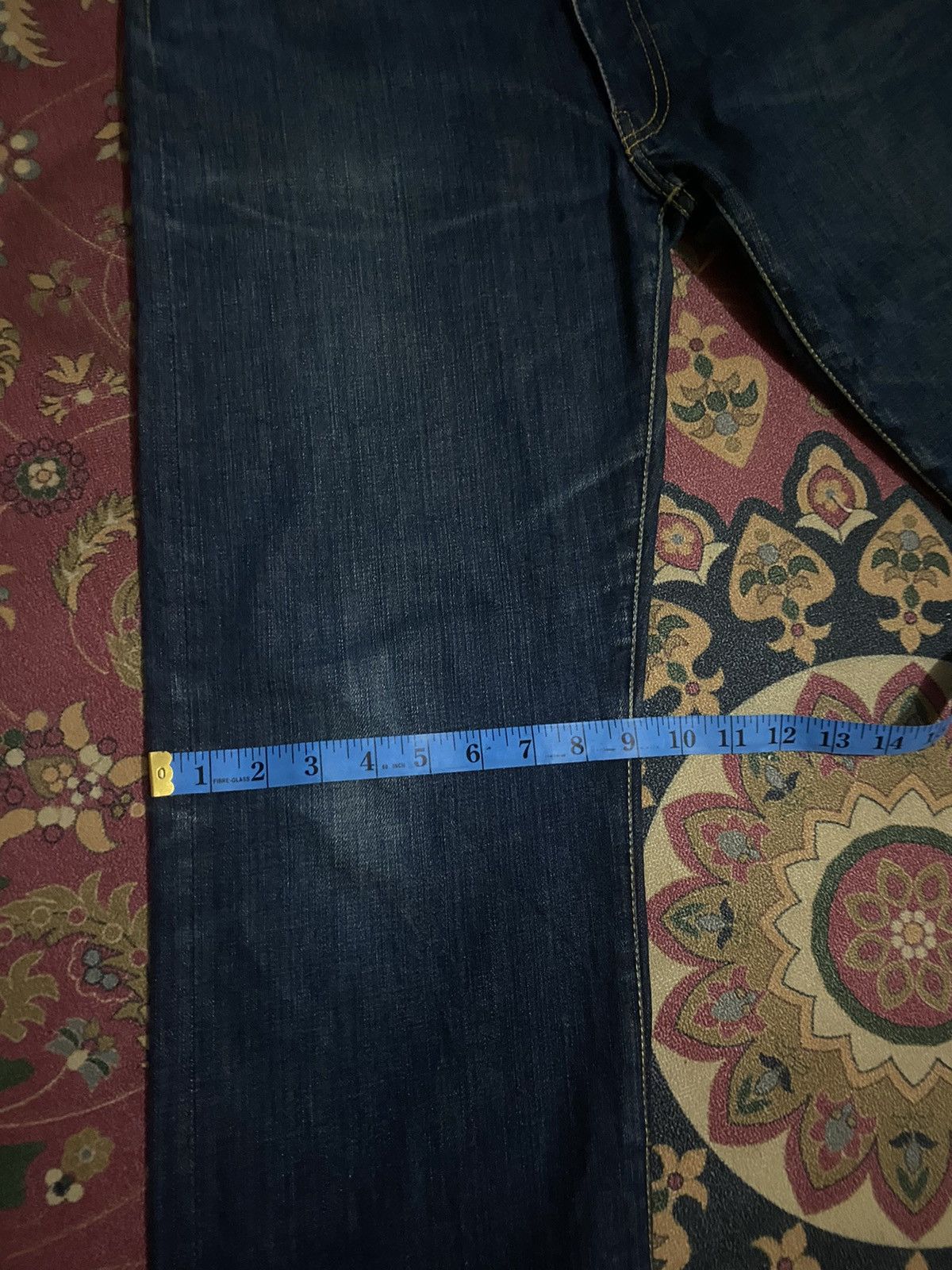 Designer × Japanese Brand × Vintage Cune Japan Distressed Rabbit Printed Denim Pants Size US 30 / EU 46 - 20 Thumbnail
