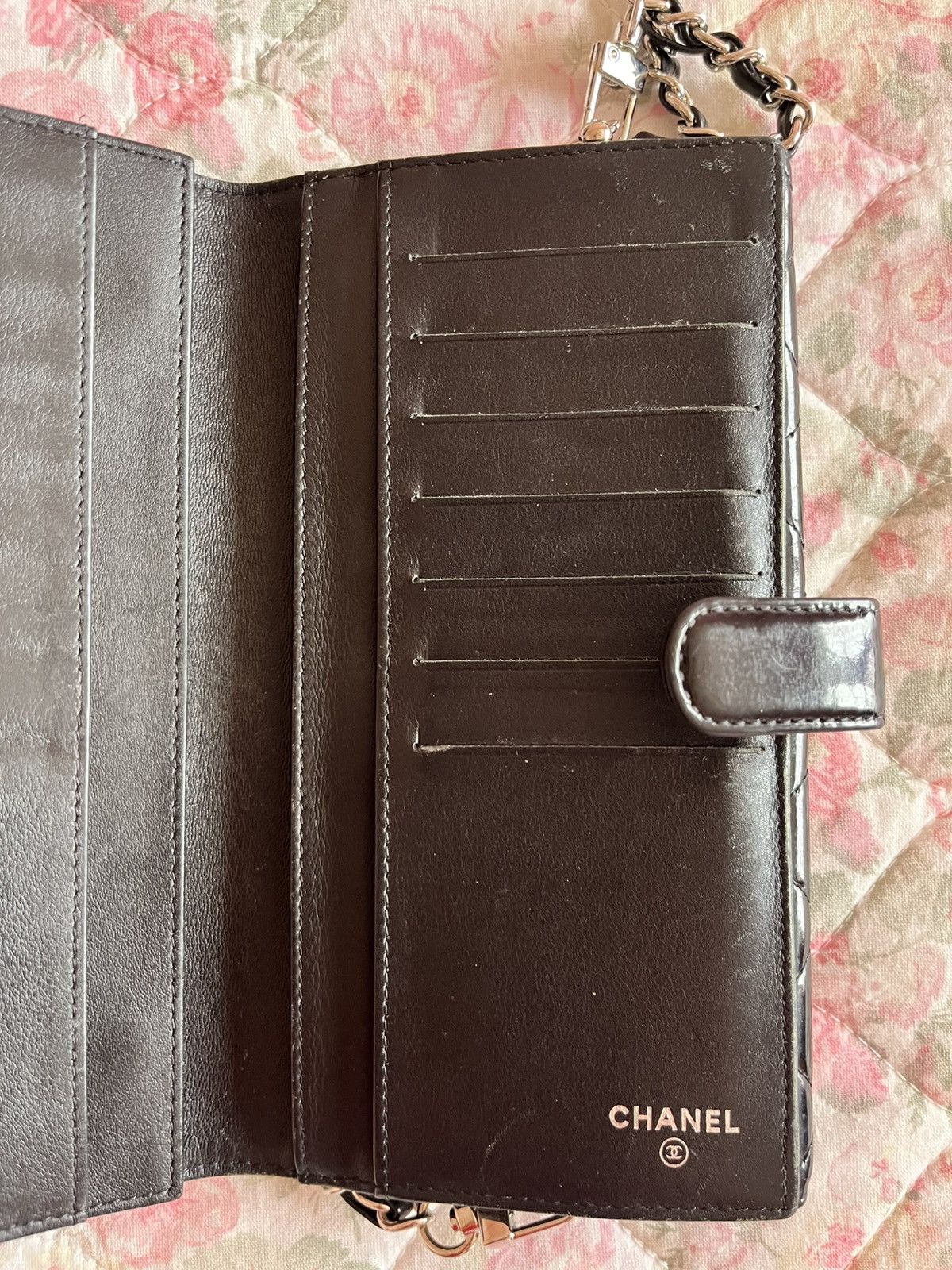 Chanel Patent Leather Wallet on Chain Bag Size ONE SIZE - 6 Thumbnail