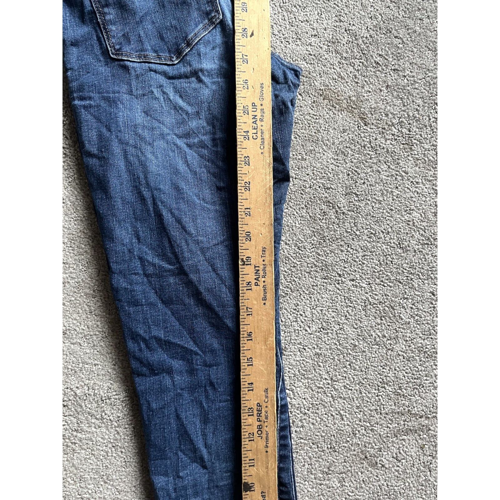 Banana Republic Banana Republic Women's Skinny Jeans 27 Blue Denim Dark Wash Slim Fit Size 27" / US 4 / IT 40 - 6 Thumbnail