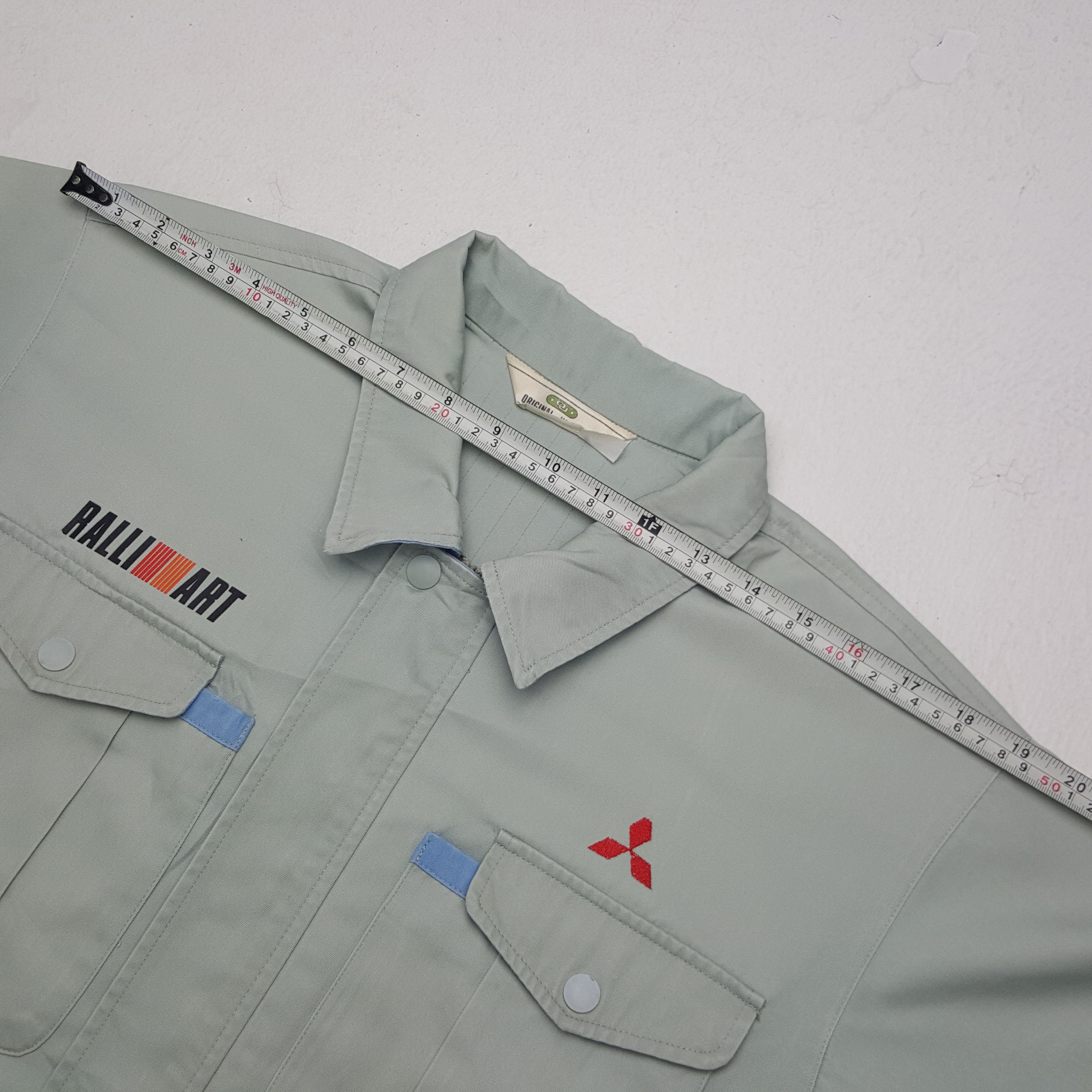 Japanese Brand × Vintage Vintage Mitsubishi Ralli Art Japanese Racing Custom Jacket Size US XL / EU 56 / 4 - 6 Thumbnail