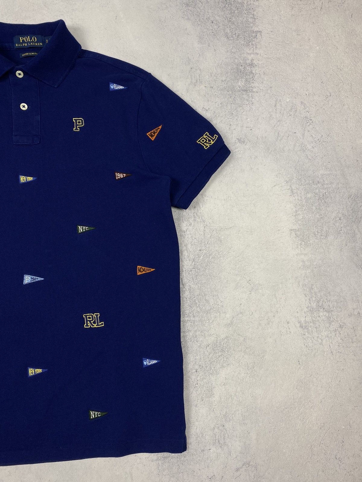 Polo Ralph Lauren Polo Ralph Lauren Designer Monogram Logo T Shirt Size US S / EU 44-46 / 1 - 4 Thumbnail