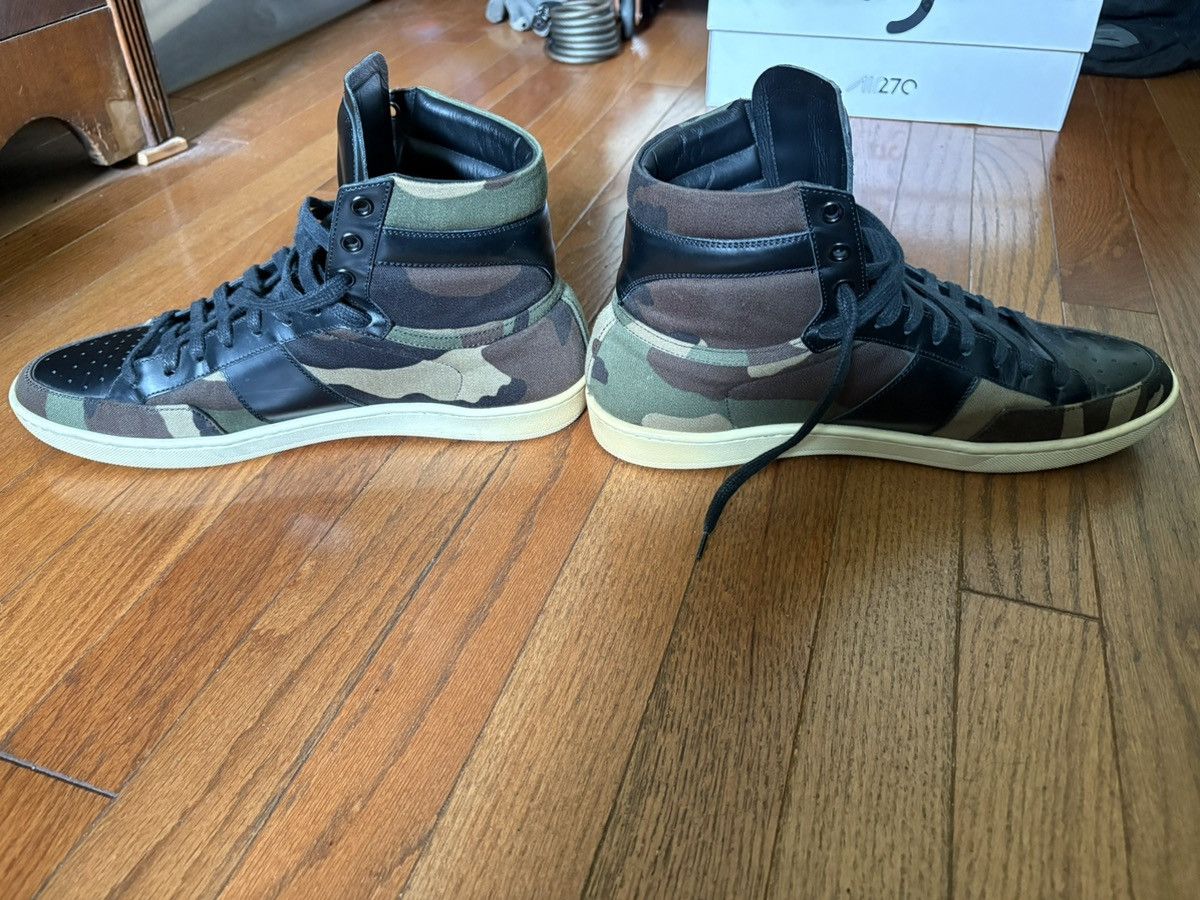Saint Laurent Paris Saint Laurent Paris SL-10H High Top Sneaker Size US 10.5 / EU 43-44 - 10 Thumbnail