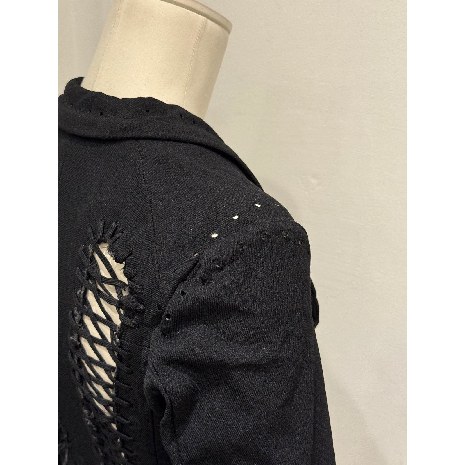 Comme des Garcons A/W 2004 Comme des Garçons deconstructed lace-up jacket Size US S / EU 44-46 / 1 - 6 Thumbnail