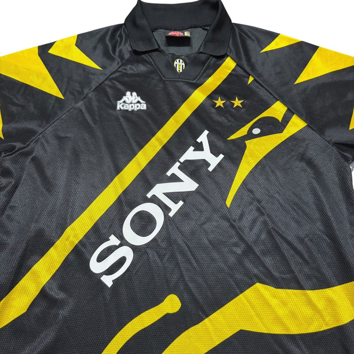 Kappa Vintage 1996 Juventus Jersey Made in Japan Sony Size US L / EU 52-54 / 3 - 6 Thumbnail
