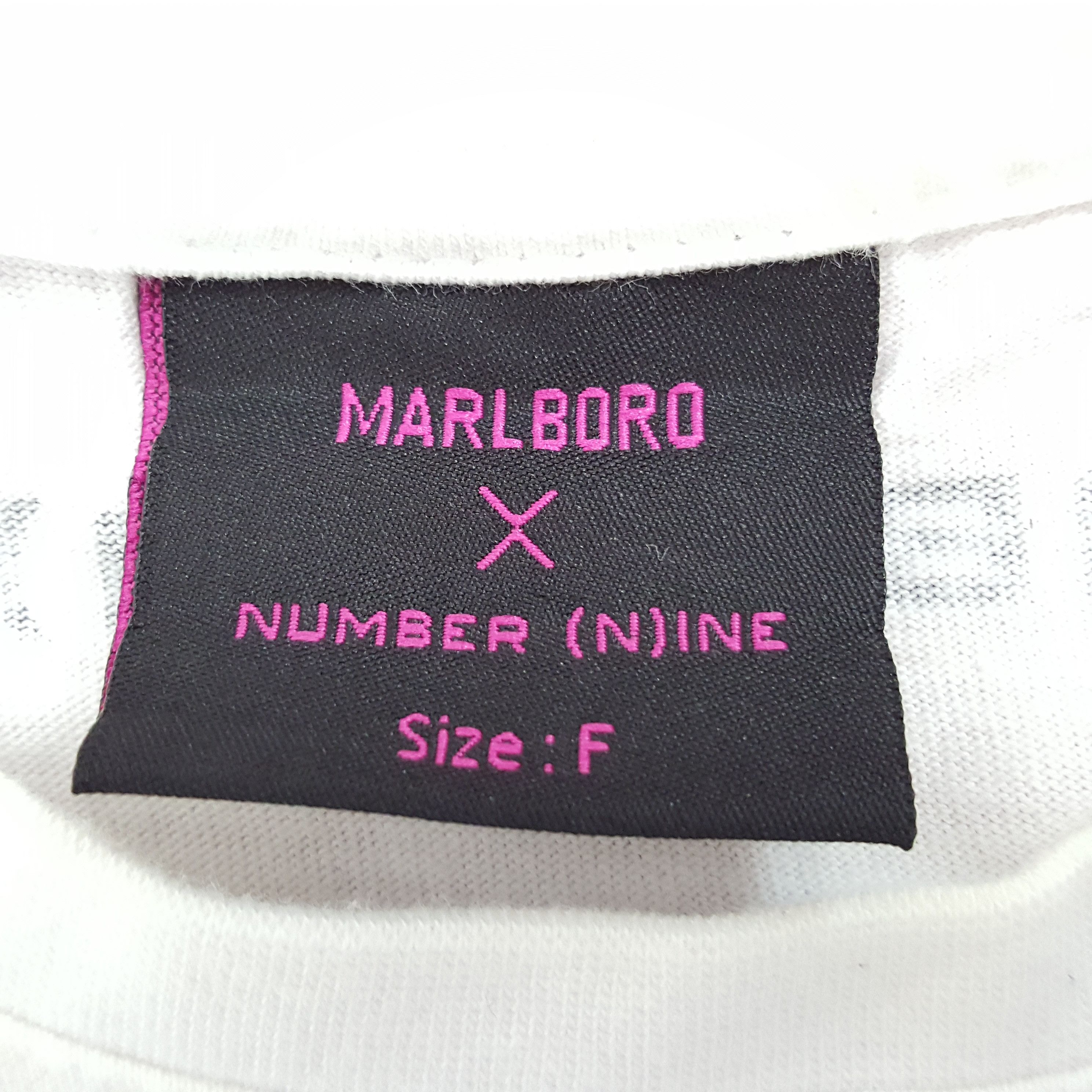 Marlboro × Number (N)ine × Vintage Marlboro X Number Nine Japanese Brand Designer Tshirt Size US M / EU 48-50 / 2 - 6 Thumbnail
