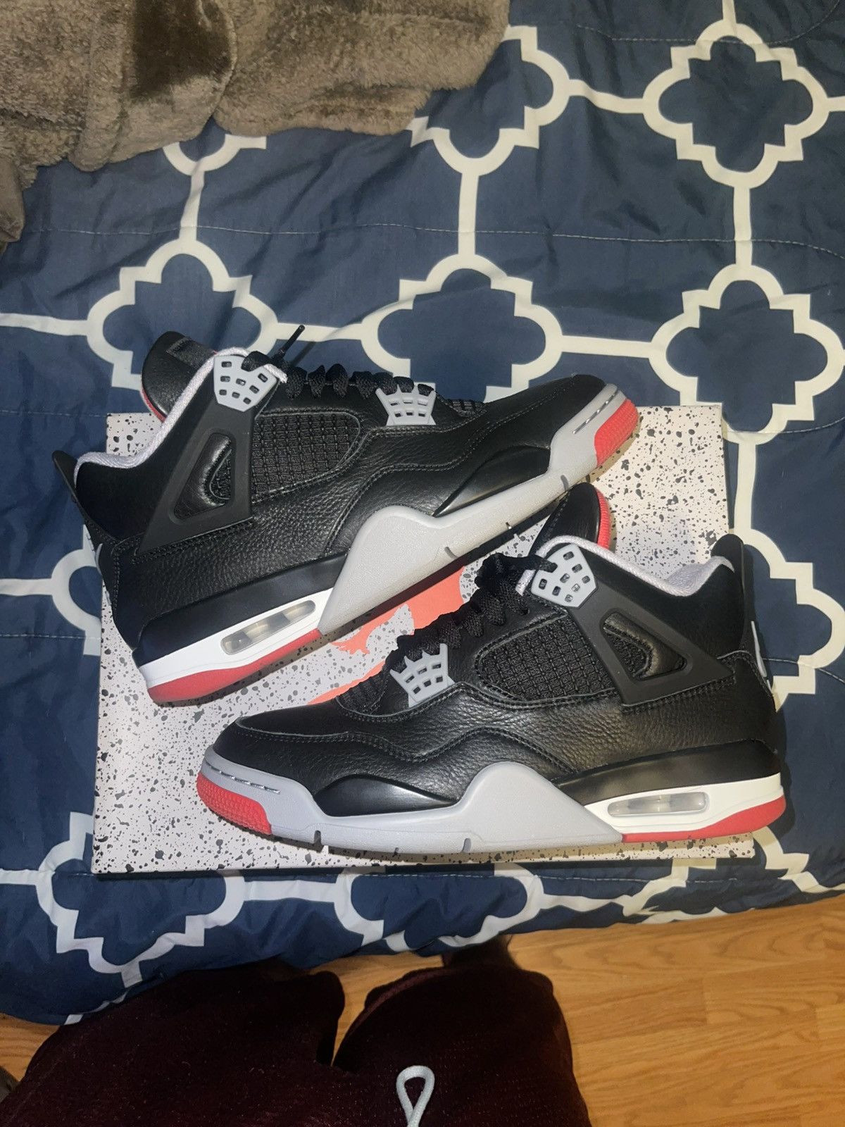 Jordan Brand Jordan 4 bred reimagined Size US 8 / EU 41 - 1 Thumbnail