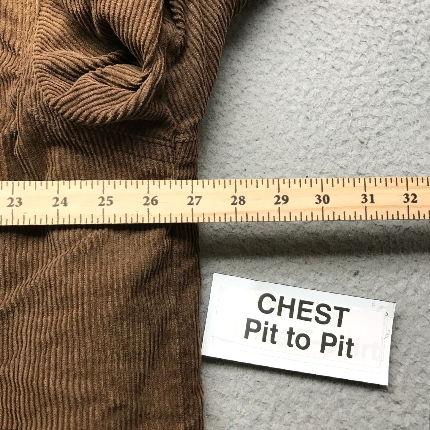 Vintage VINTAGE J Crew Sherman? No—J Crew Sherpa Lined Corduroy Jacket Mens Large Brown Zip Pockets Collared Jacket Size US L / EU 52-54 / 3 - 5 Thumbnail
