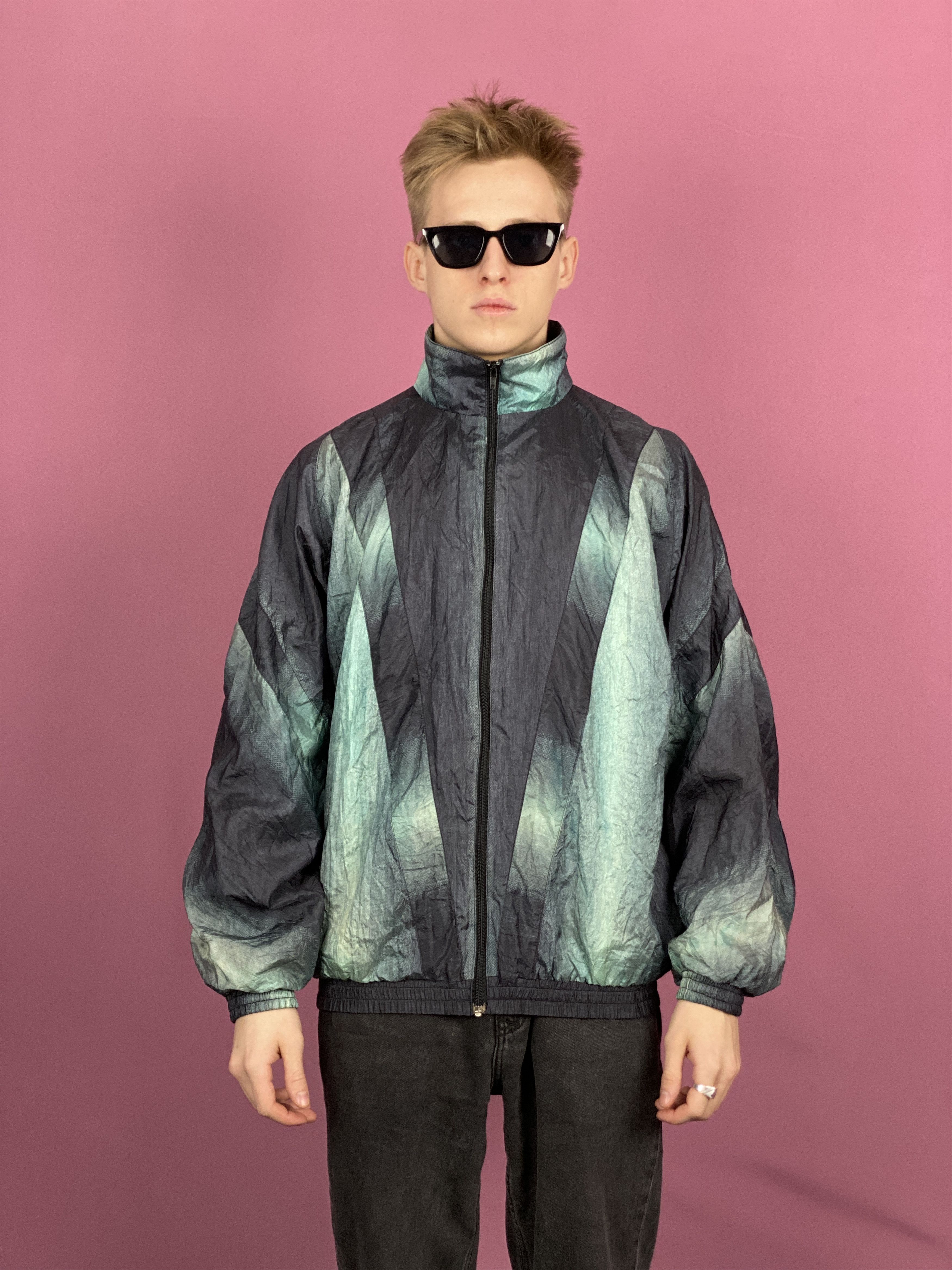 Vintage 90s Sport Star Vintage Men's Windbreaker Jacket - M Size US M / EU 48-50 / 2 - 1 Thumbnail
