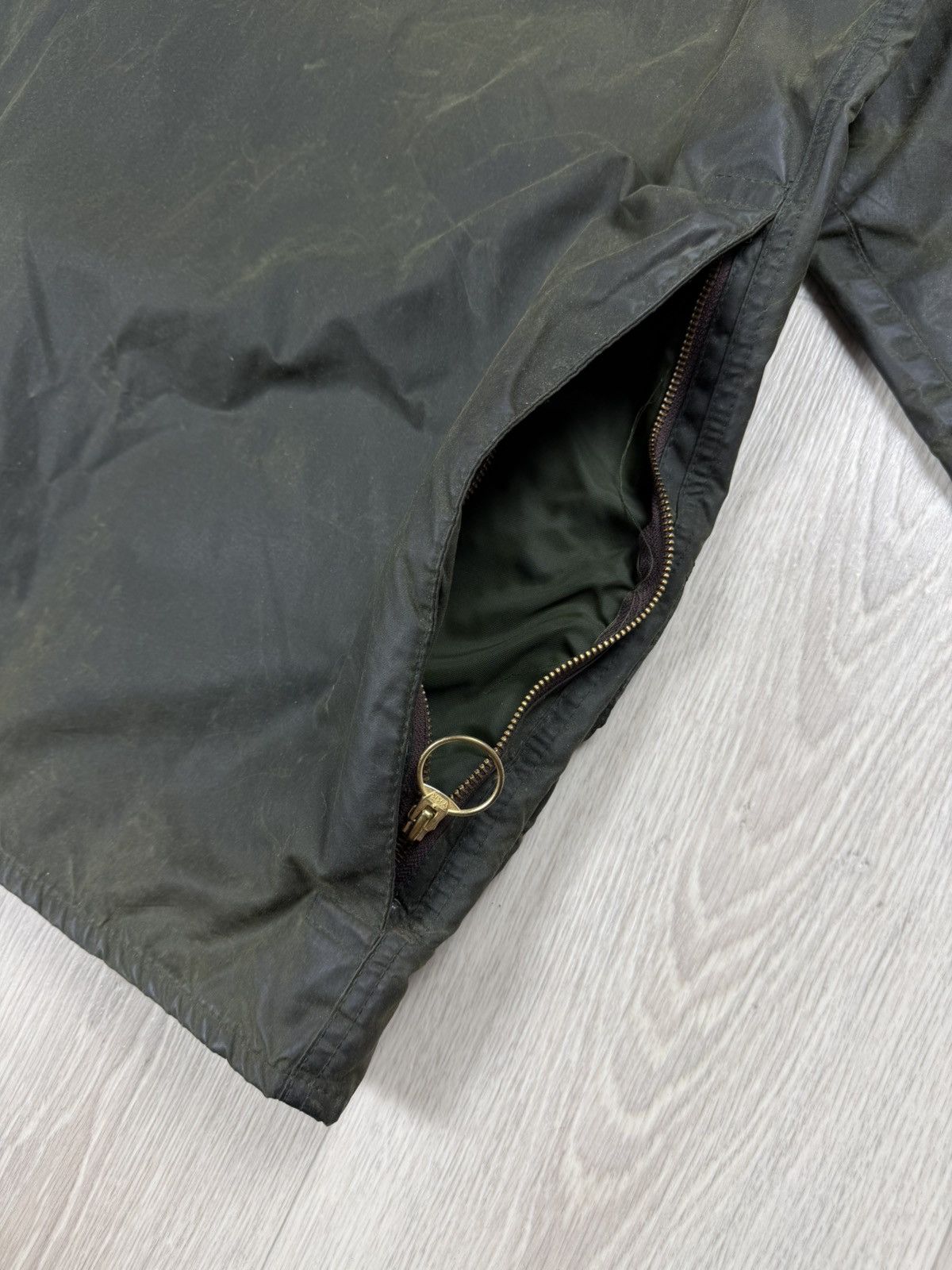Barbour Vintage Barbour Beaufort A150 Waxed Jacket Corduroy Collar Size US S / EU 44-46 / 1 - 14 Thumbnail