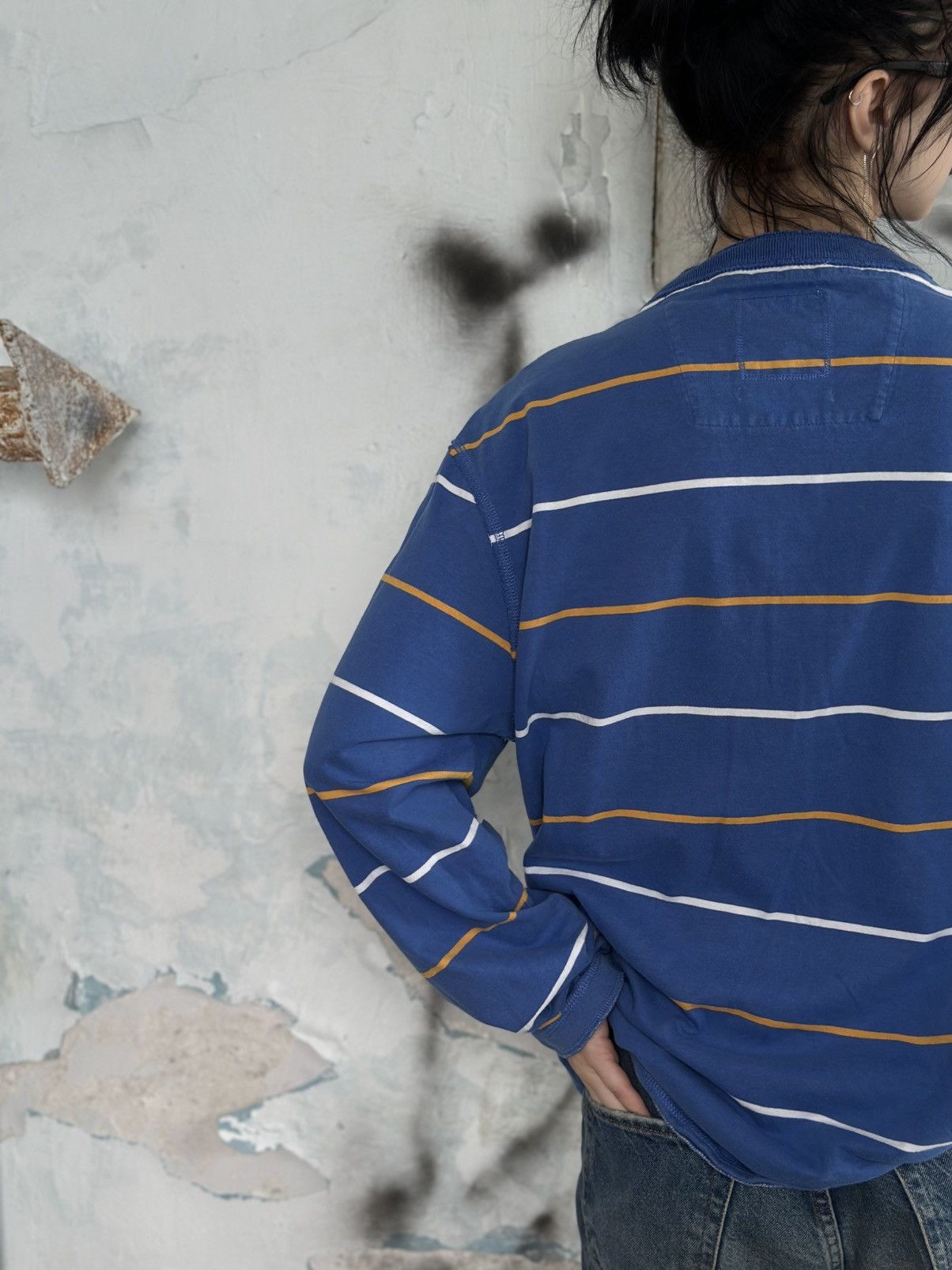 Y/Project VTG Mans Stripped Long-sleeve T-shirts St.George Size XL 00s Size US XL / EU 56 / 4 - 7 Thumbnail