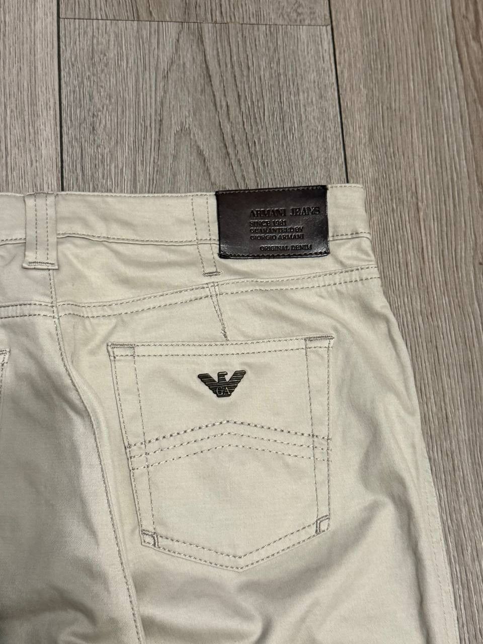 Armani Armani Jeans Mens Casual Pants 31x31 Beige Size US 31 - 9 Thumbnail