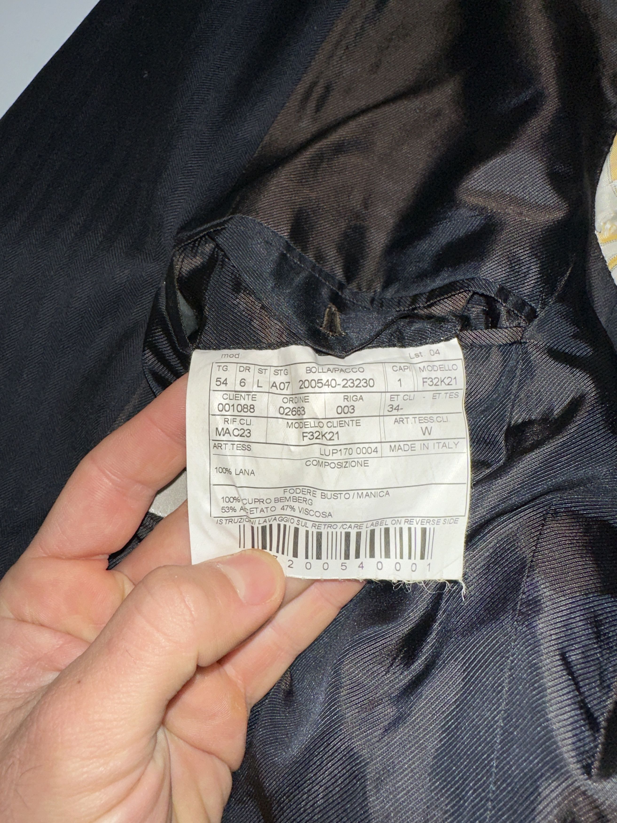 Boglioli Boglioli Milano Blazer Suit Tuxedo Jacket Size 54 Drop 6 L Size 54L - 7 Thumbnail