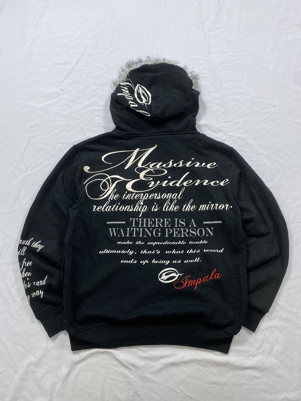 Japanese Brand Japanese Impala zip fur hoodie ifsix lgb style Size US M / EU 48-50 / 2 - 2 Thumbnail