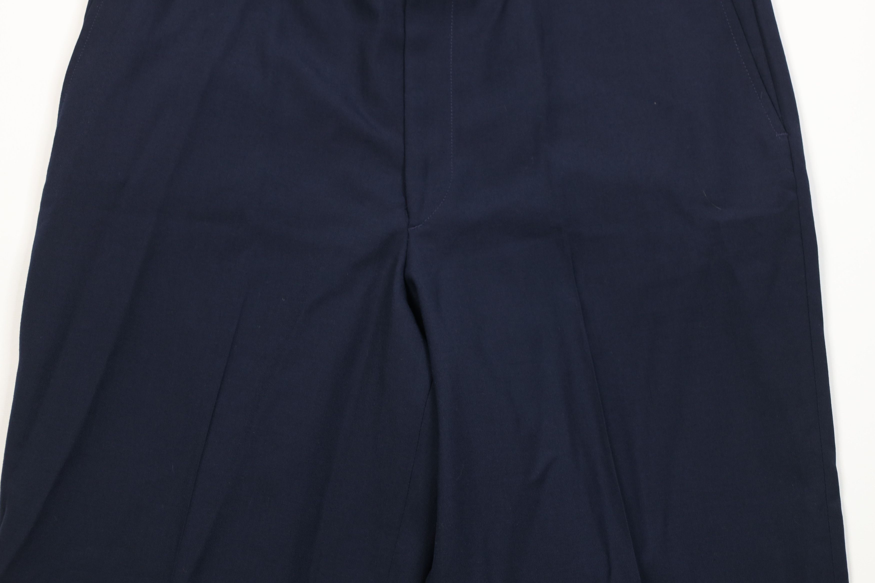 Vintage Vintage 70s Streetwear Wool Knit Wide Leg Chino Pants USA Size US 36 / EU 52 - 3 Thumbnail