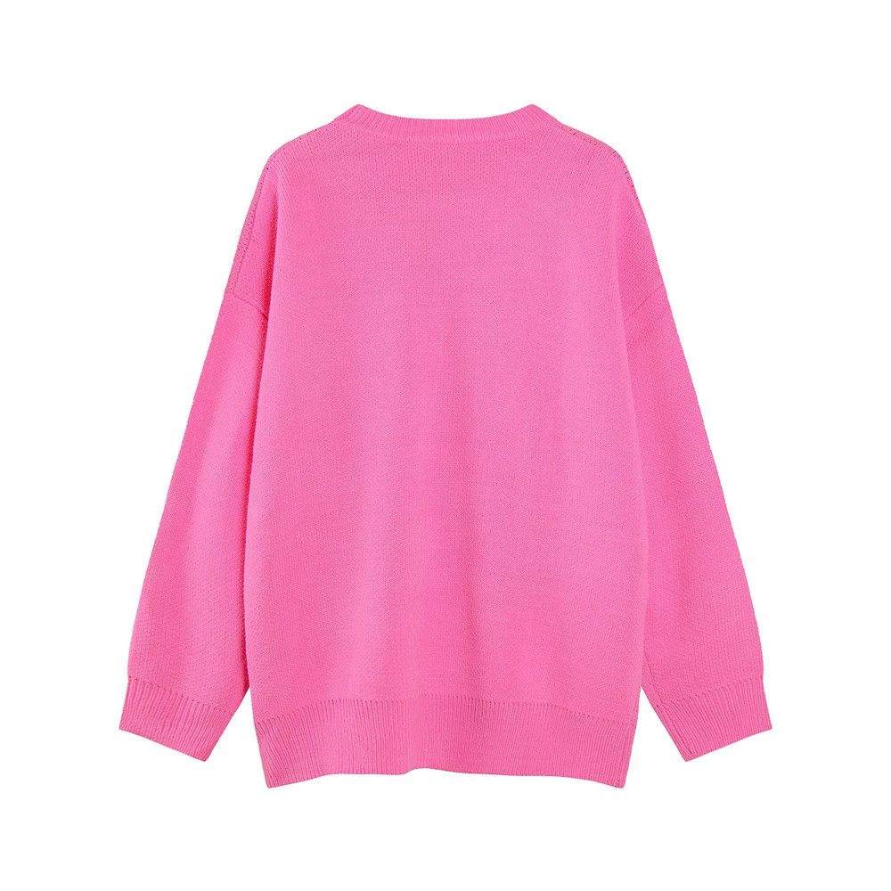 Vintage Men's Loose Casual Anime Cartoon Crew Neck Sweater Size US M / EU 48-50 / 2 - 2 Thumbnail