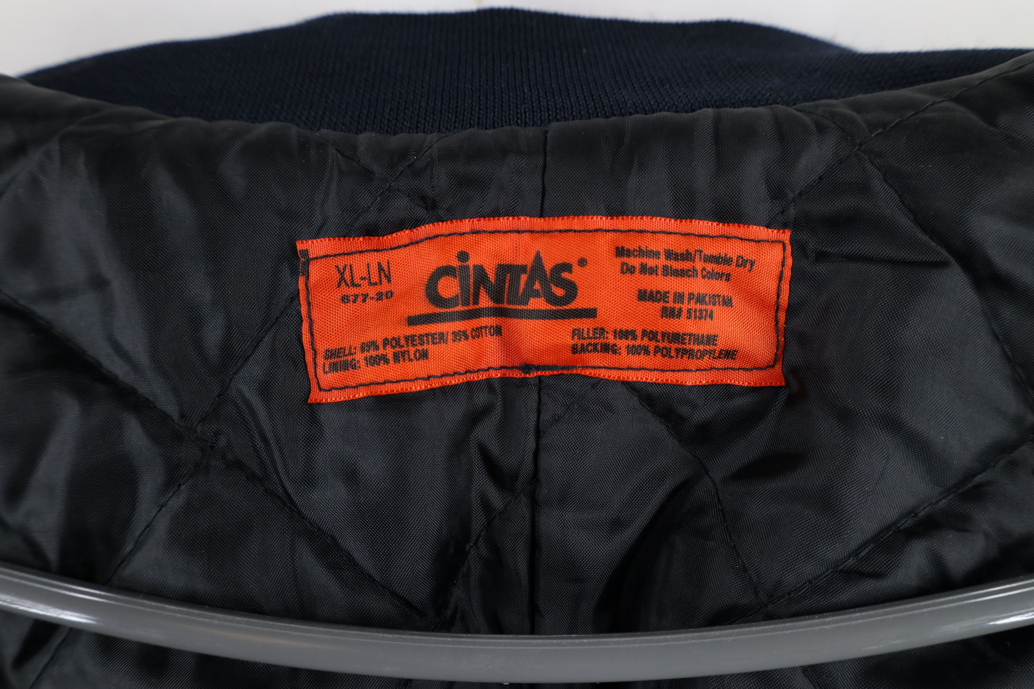 Vintage Vintage 90s Streetwear Mechanic Workwear Bomber Jacket Size US XL / EU 56 / 4 - 7 Thumbnail