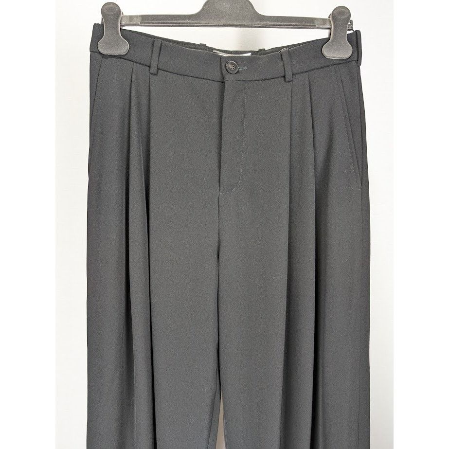 Saint Laurent Paris o1rshd1 Pants Gabardine Fluide in Noir Size US 30 / EU 46 - 3 Thumbnail
