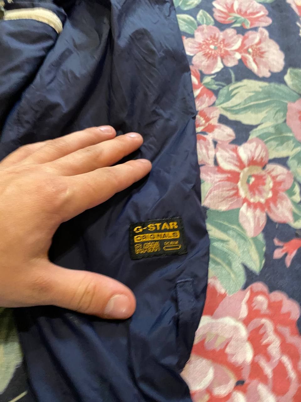 G-Star Y2K vintage blue jacket G-Star Raw Streetwear size L Size US L / EU 52-54 / 3 - 6 Thumbnail