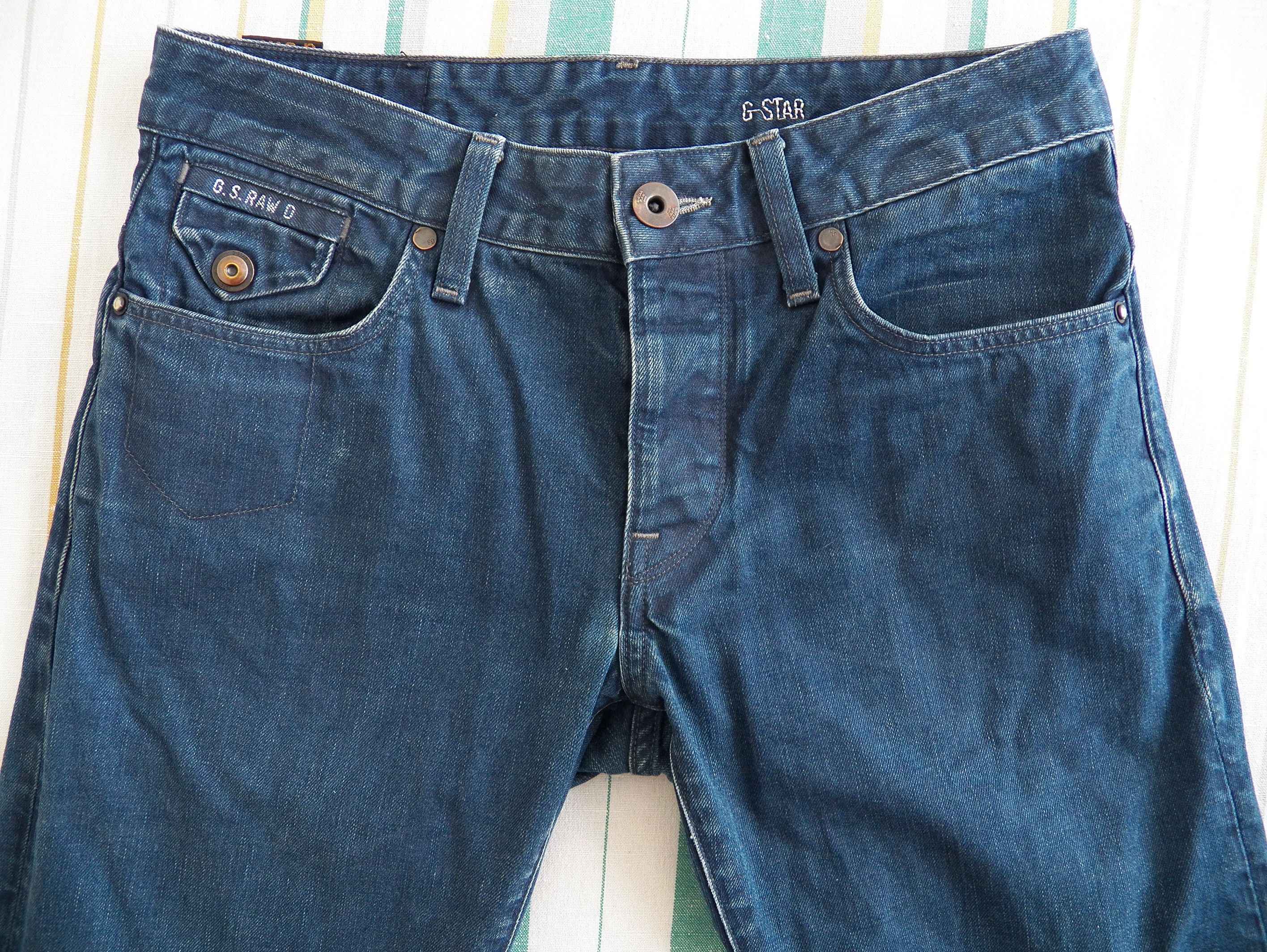 G-Star G-Star Morris Low Straight Jeans Mens W29 L32 L31? Washed Size US 29 - 6 Thumbnail