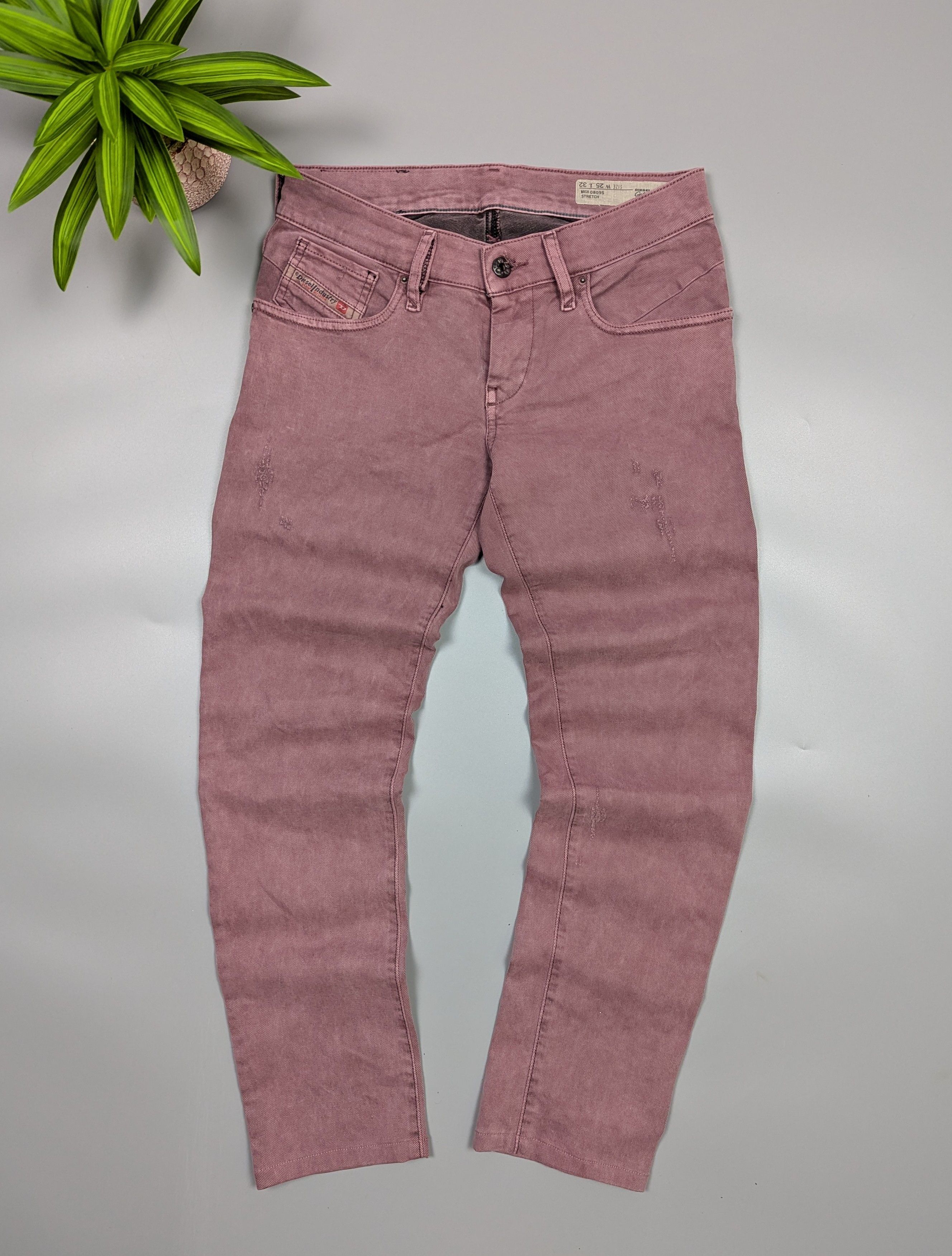 Diesel DIESEL GETTEGG Women’s Slim Skinny Low Waist Stretch Jeans Size 32" / US 10 / IT 46 - 1 Thumbnail